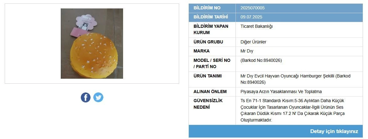 Bakanlık Harekete Geçti Ünlü Markaların Ürünleri Toplatılıyor! (3)