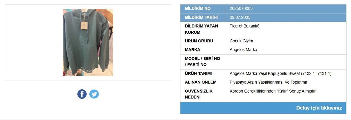 Bakanlık Harekete Geçti Ünlü Markaların Ürünleri Toplatılıyor! (5)