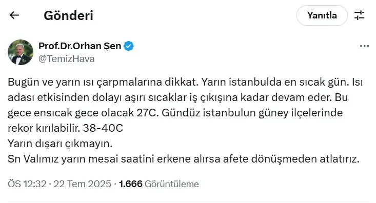 Çöl Etkisi Başladı Yarın Evden Çıkmak Hayati Risk Taşıyabilir!-1
