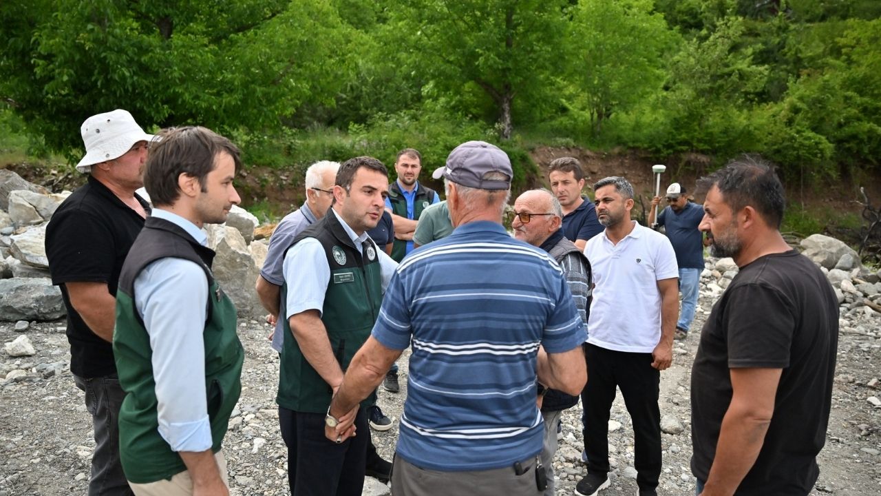 Dsi̇, Çatalzeytin’de Taşkın Kontrol Ve Altyapı Çalışmalarını Sahada Inceledi (4)