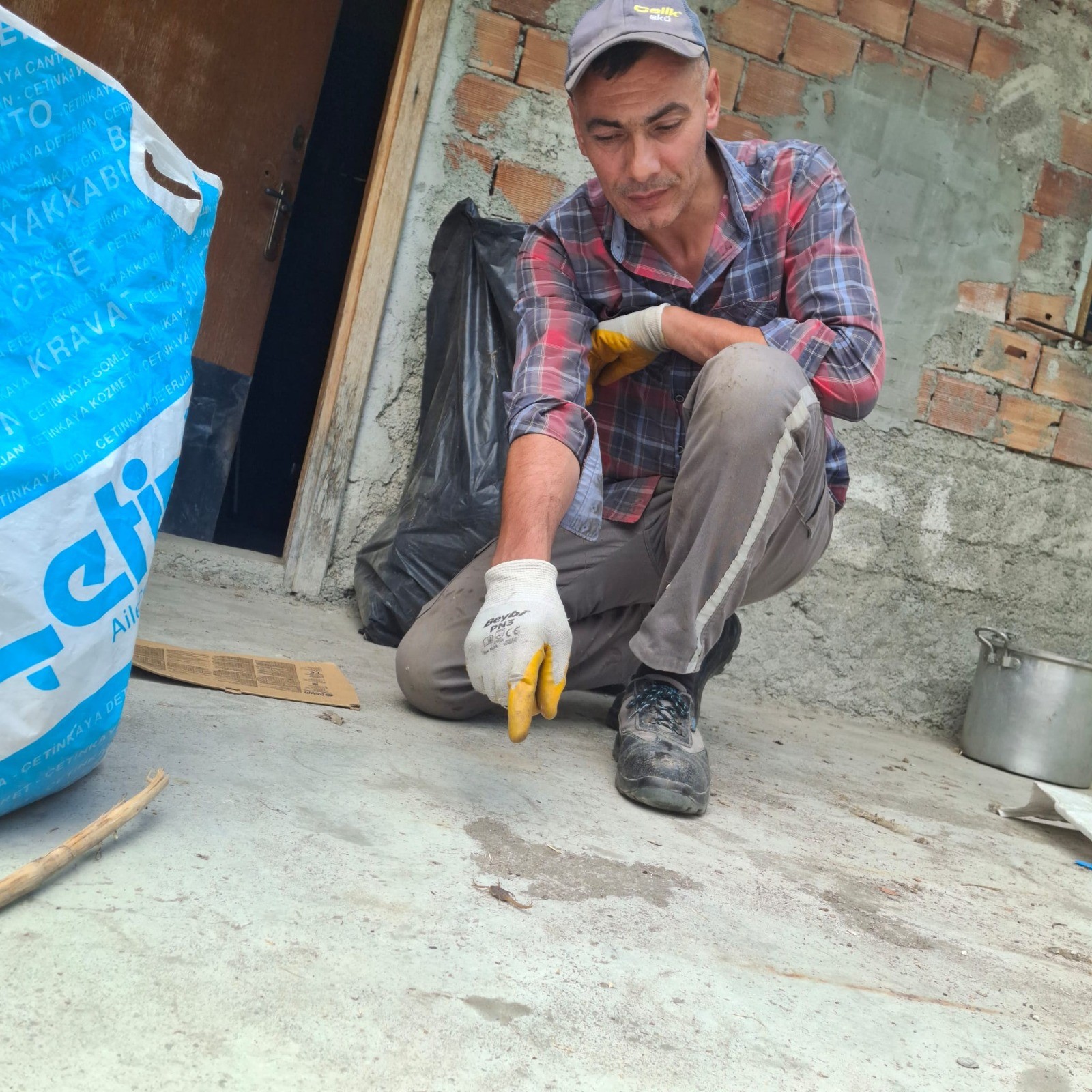 Eve Girmeye Çalışırken Farkedildi Zehirli Akrep Korkuttu 1