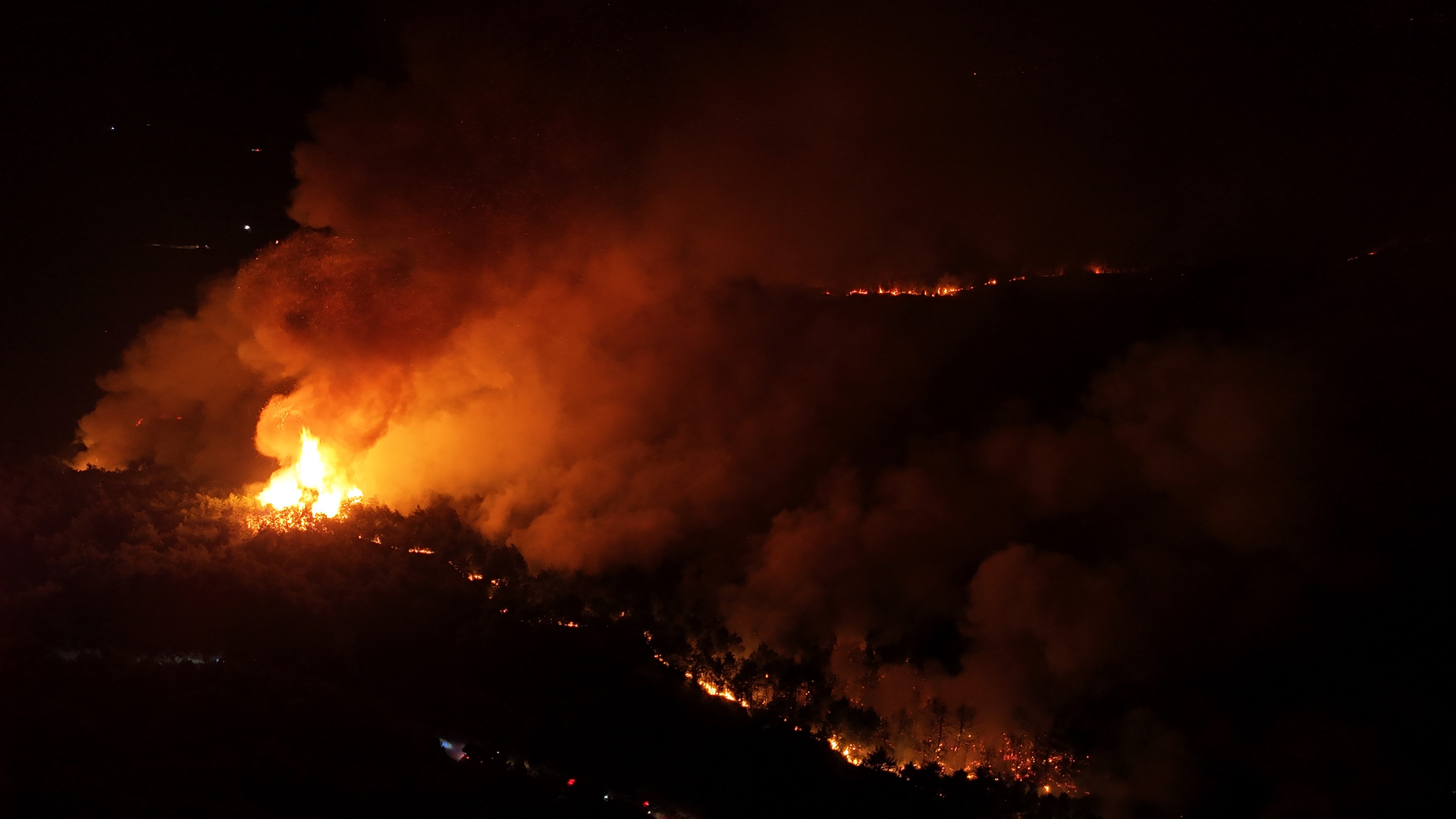Feci Orman Yangınına 116 Araçla Müdahale Ediliyor! 6