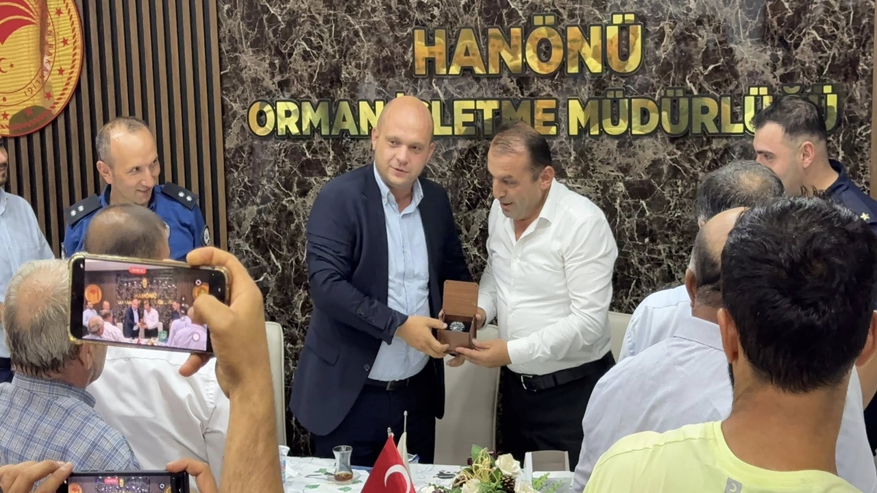 Hanönü İlçe Kaymakamı Ceyhun Denli’ye Veda (1)