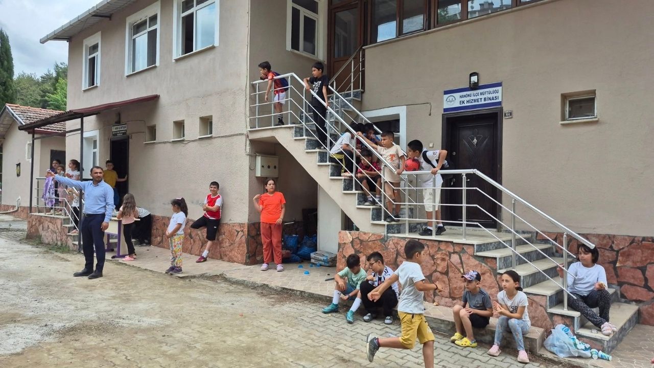 Hanönü’de Yaz Kur’an Kursu Öğrencilerine Keyifli Etkinlik (3)