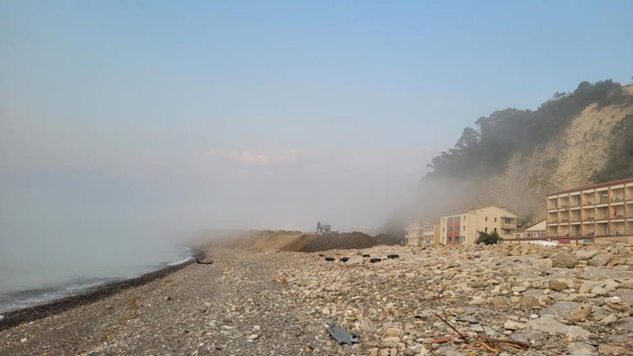 Inebolu Deniz Sis Çöktü (2)