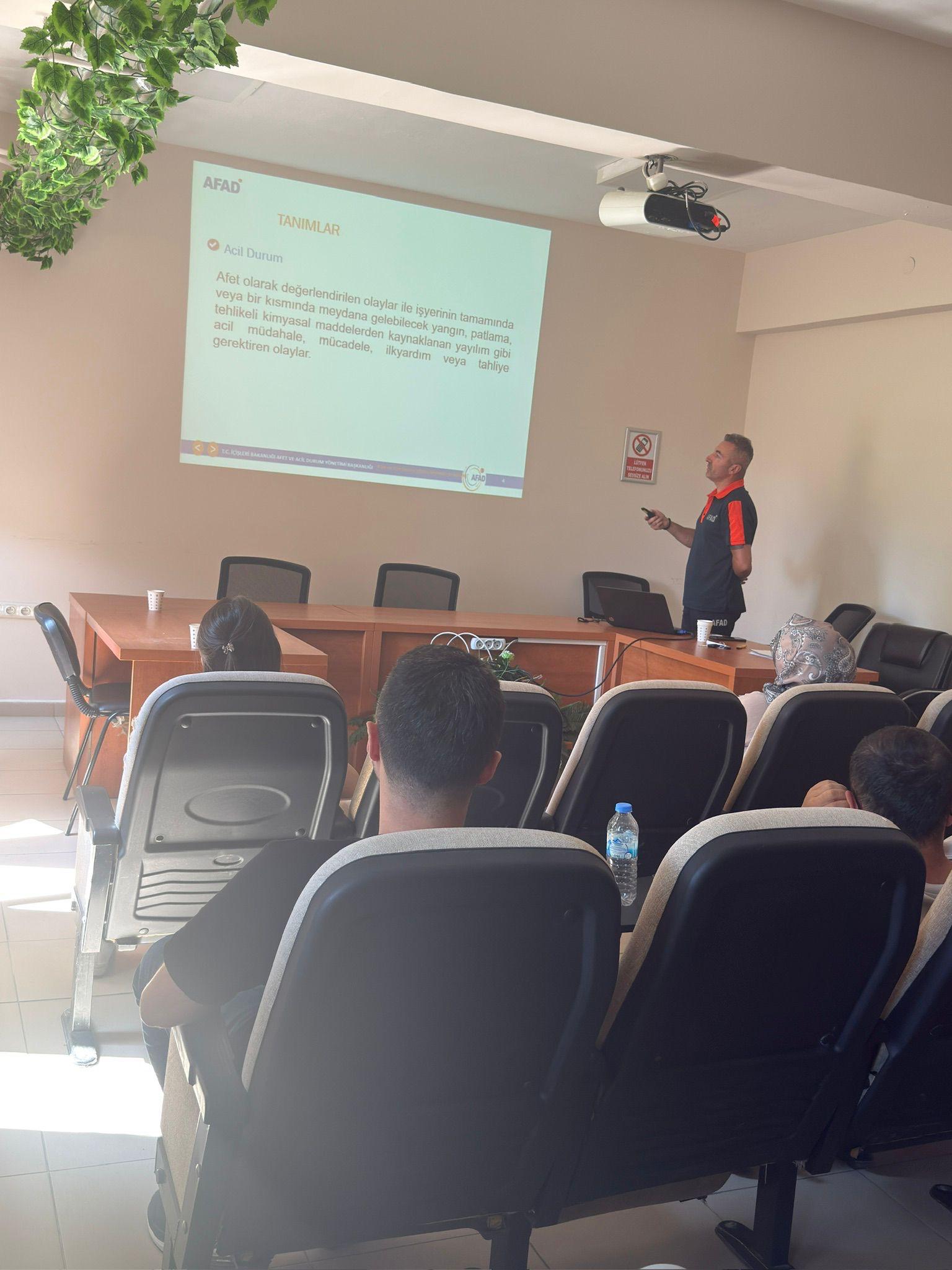 Kastamonu Afad'dan Tei̇aş Personeline Önemli Eğitim! 44