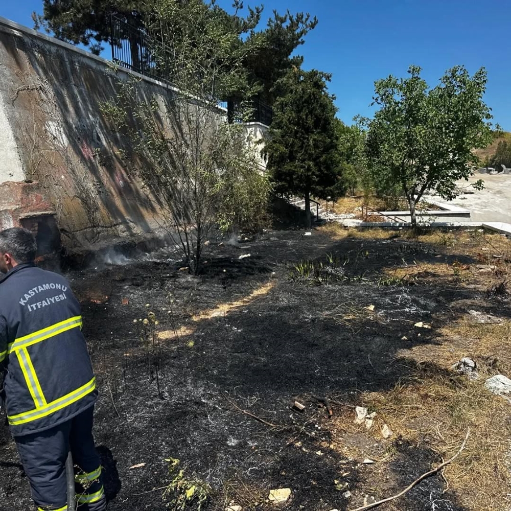 Kastamonu Huzurevi Bölgesi Orman Yangını (1)
