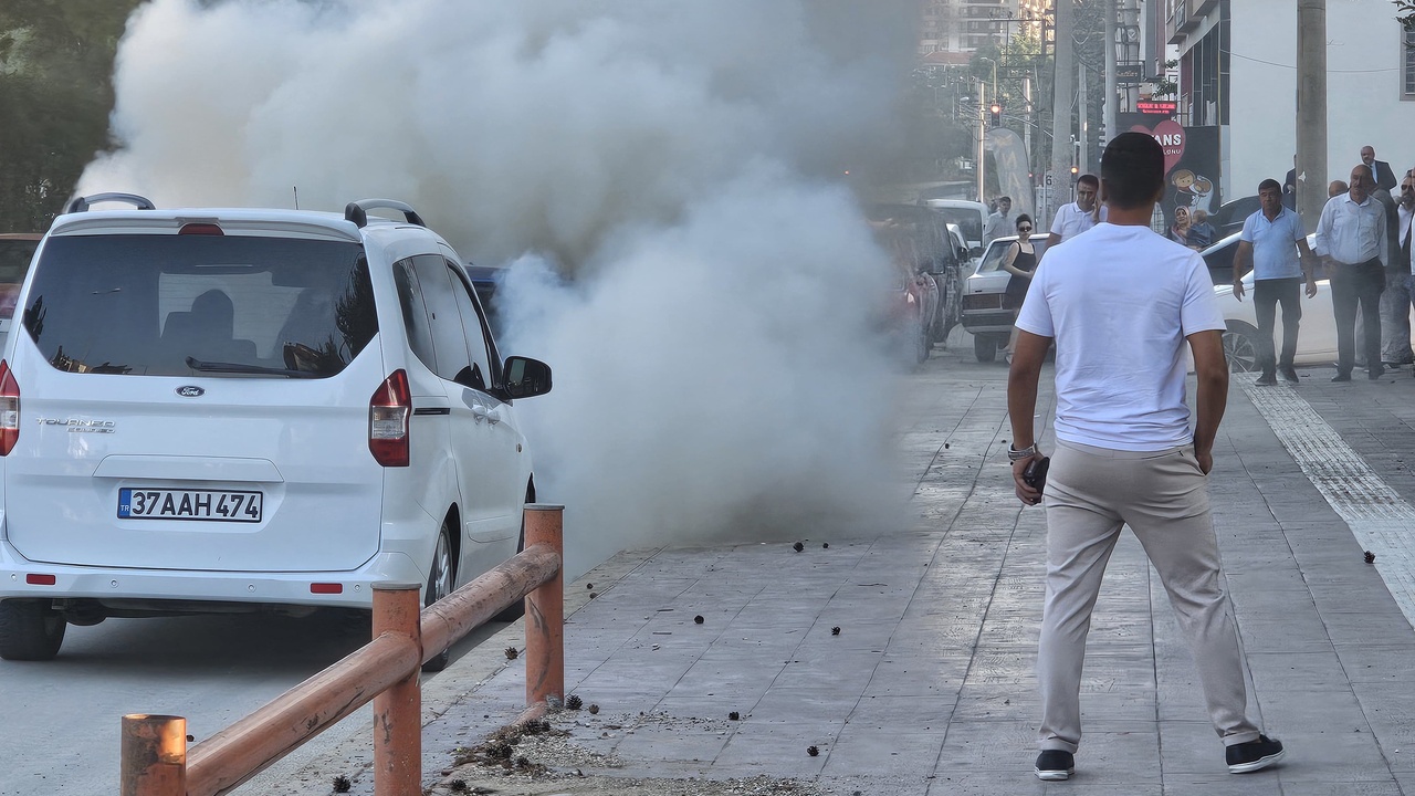Kastamonu Merkez Otomobil Yangını (5)