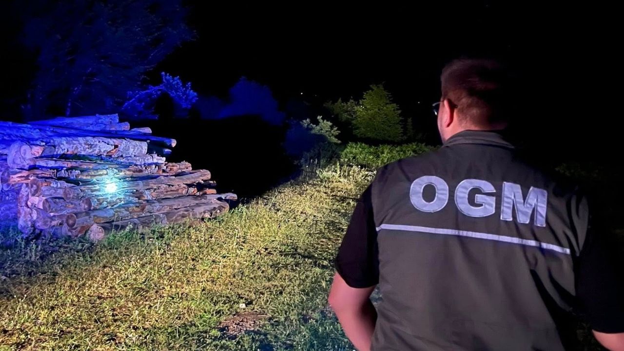 Kastamonu Ormanlarında Gece Denetimi Sürüyor (2)