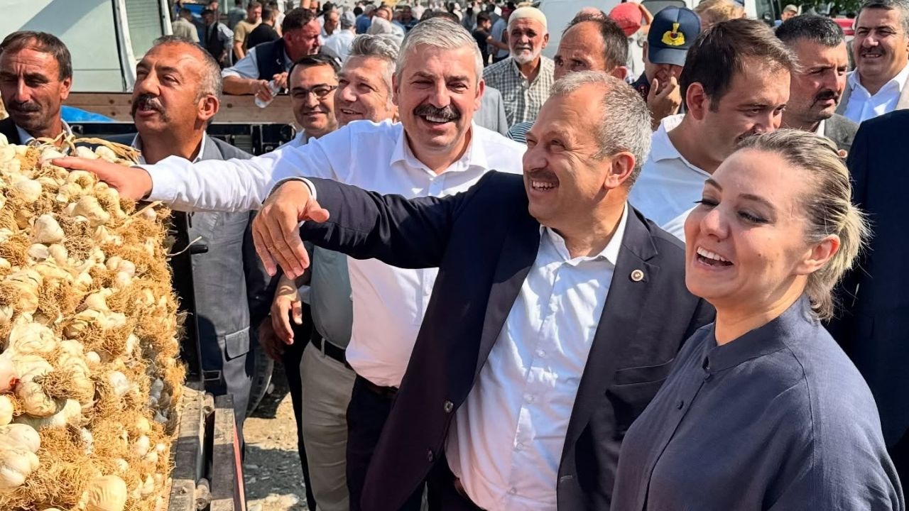 Kastamonu Protokolü Alatarla Sarımsak Pazarı’nda Üreticilerle Buluştu (2)