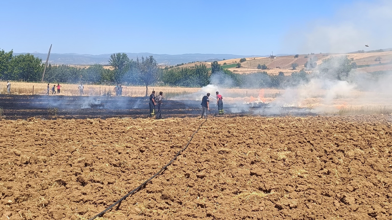 Kastamonu Taşköprü Anız Yangını Çanşa Köyü (2)