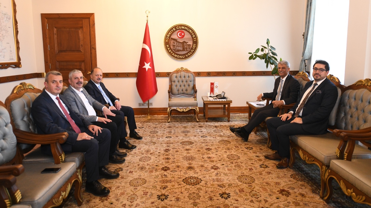 Kastamonu Valiliği Bakan Yardımcıları Ziyaret (2)