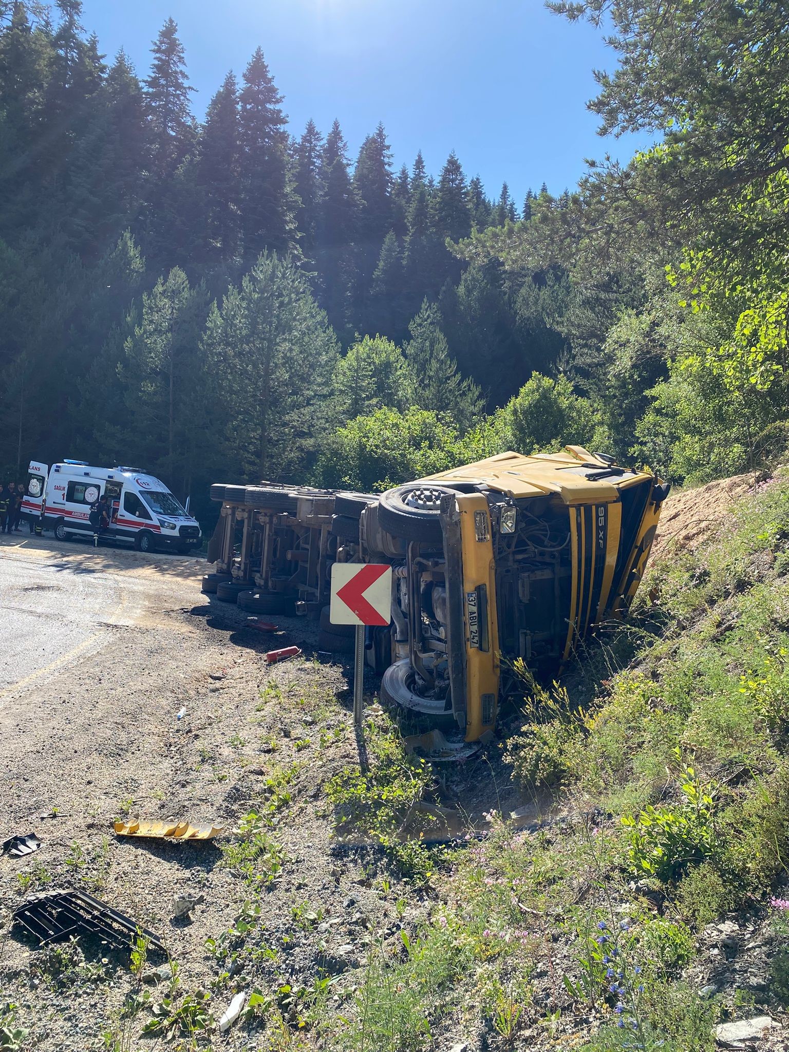 Kastamonu'da 2 Kişinin Yaralandığı Kazada Detaylar Belli Oldu! 4