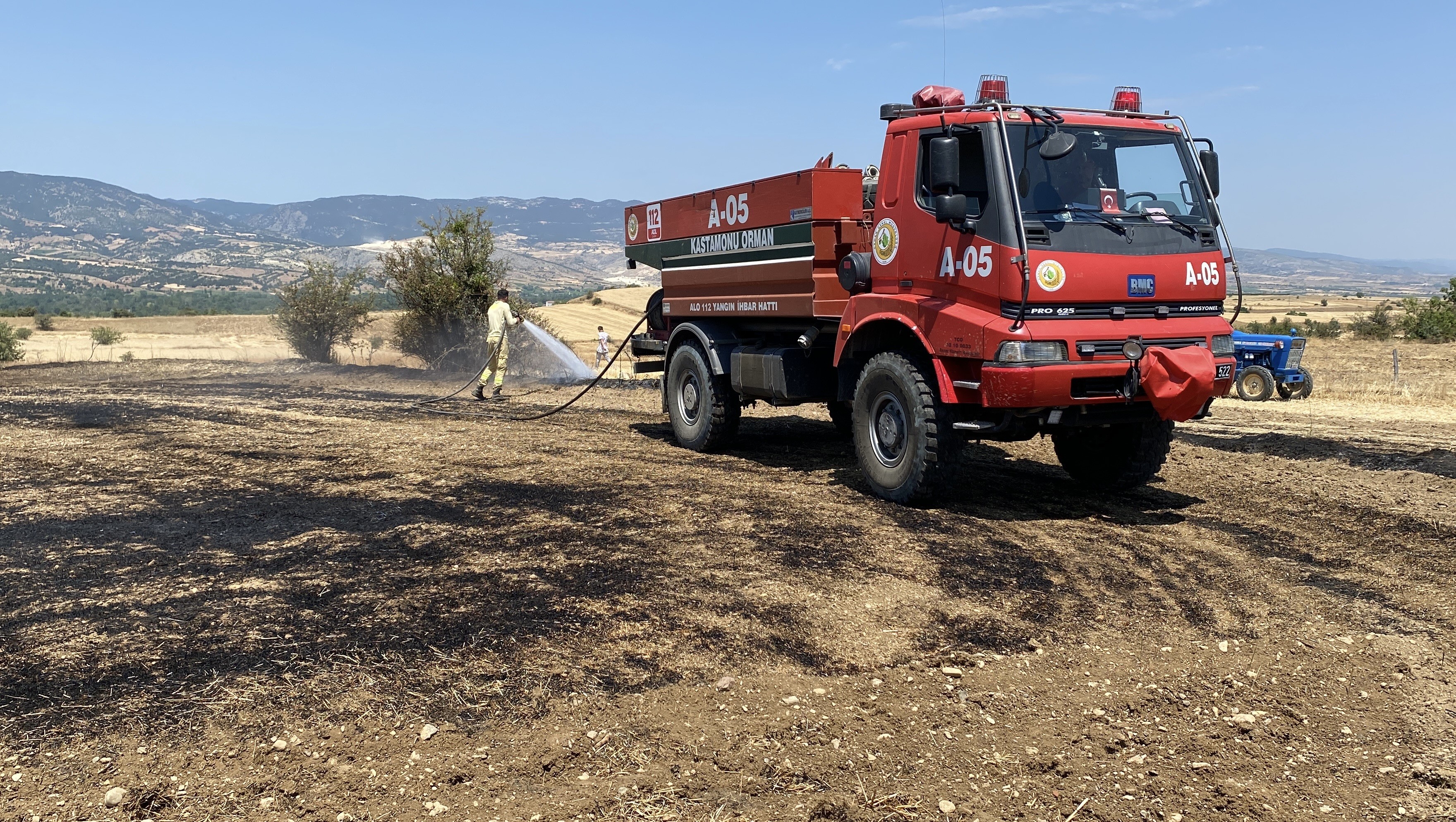 Kastamonu'da Balya Makinesinden Çıkan Yangında Detaylar Belli Oldu! 2