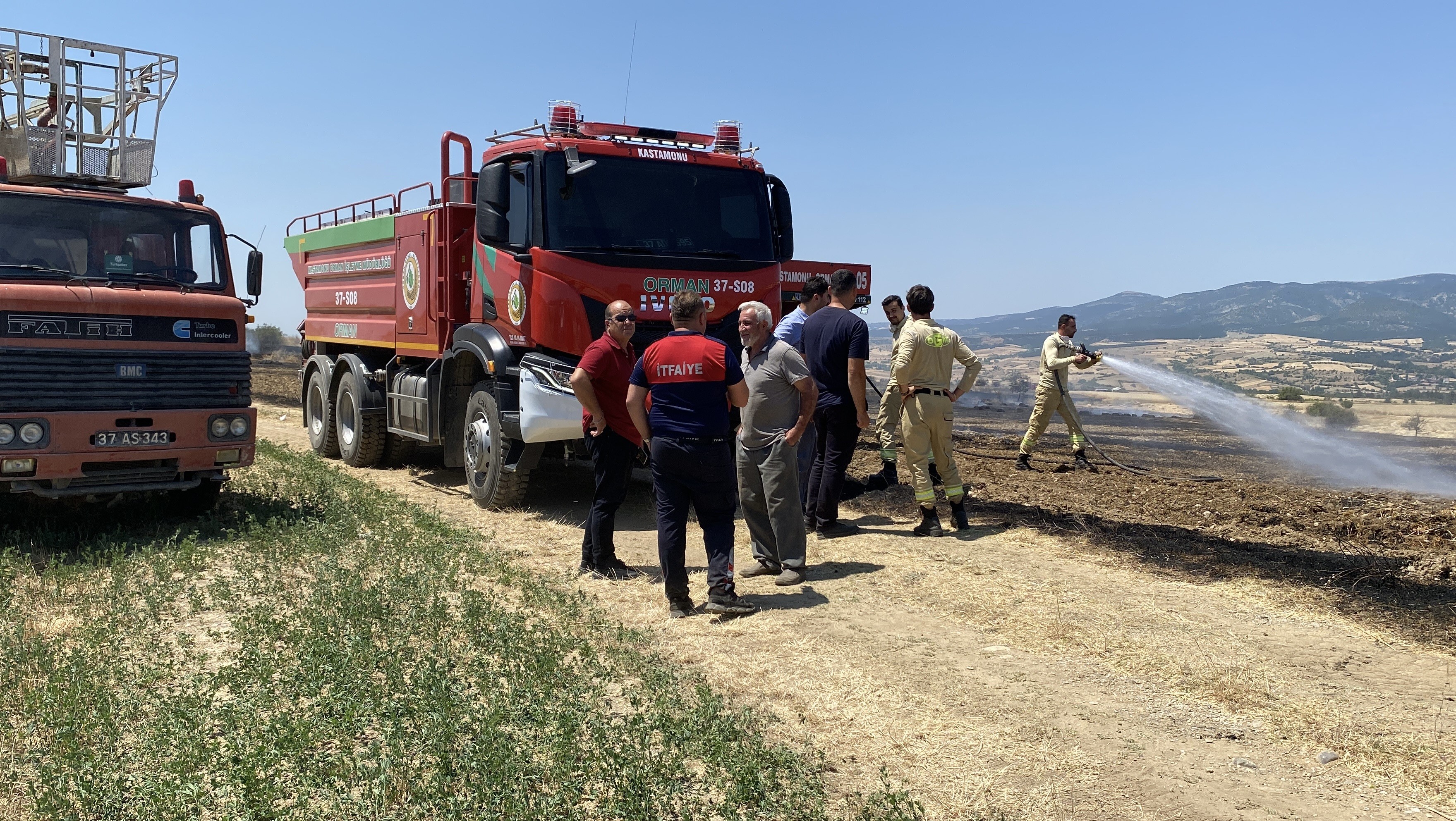 Kastamonu'da Balya Makinesinden Çıkan Yangında Detaylar Belli Oldu! 3