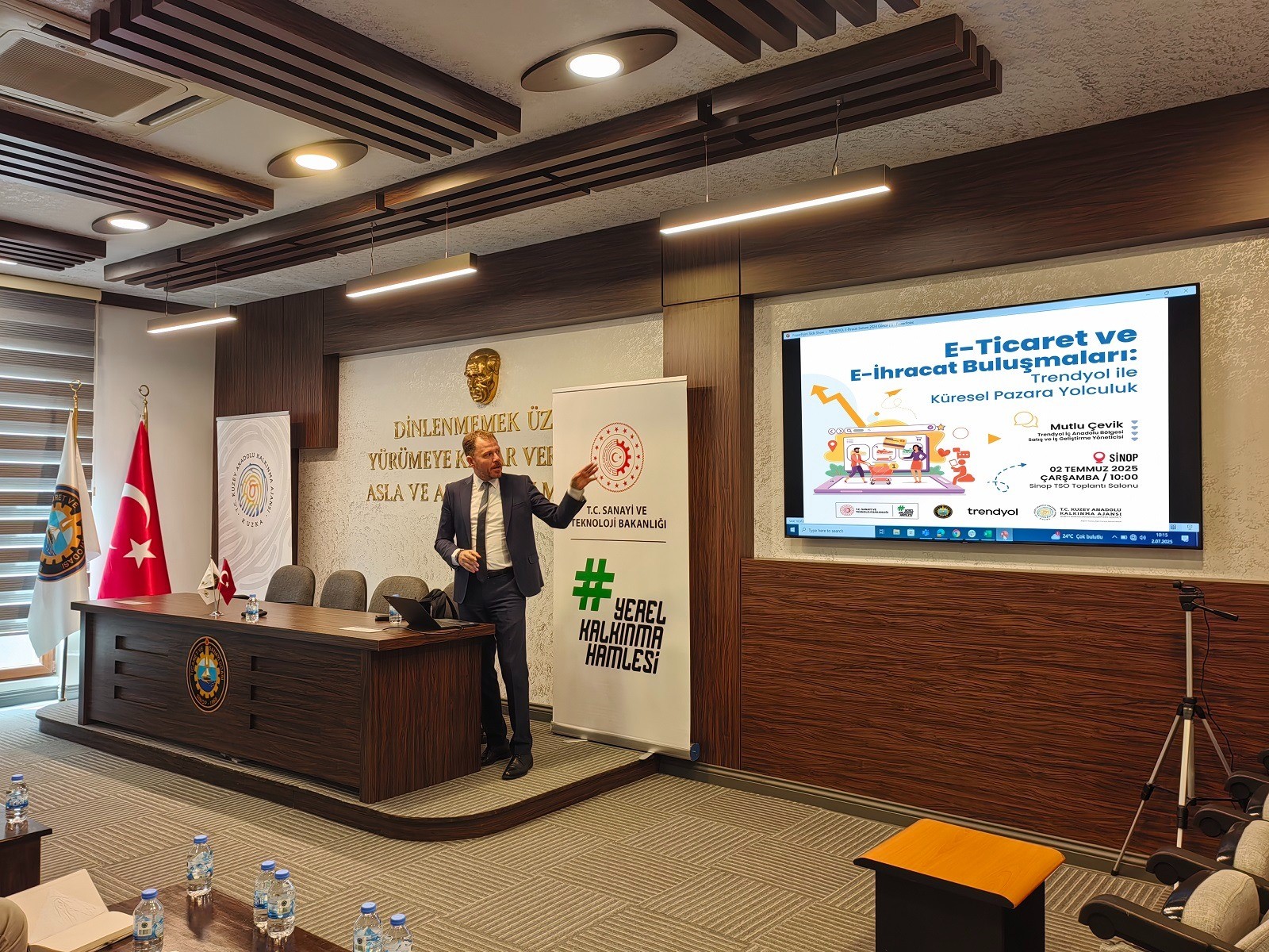 Kastamonu'da Dahil 3 Ilde E Ticaret Ve E Ihracat Anlatıldı