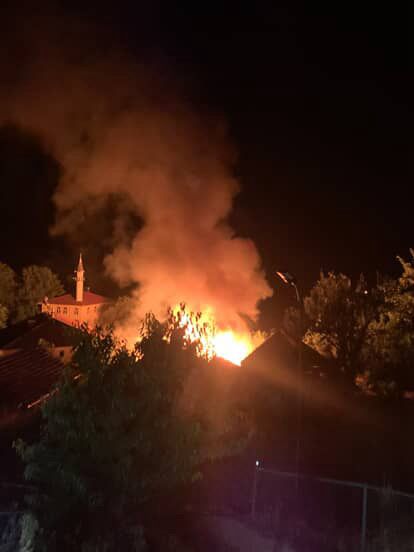 Kastamonu'da Ilçesinde Feci Yangın Samanlık Küle Döndü! 44