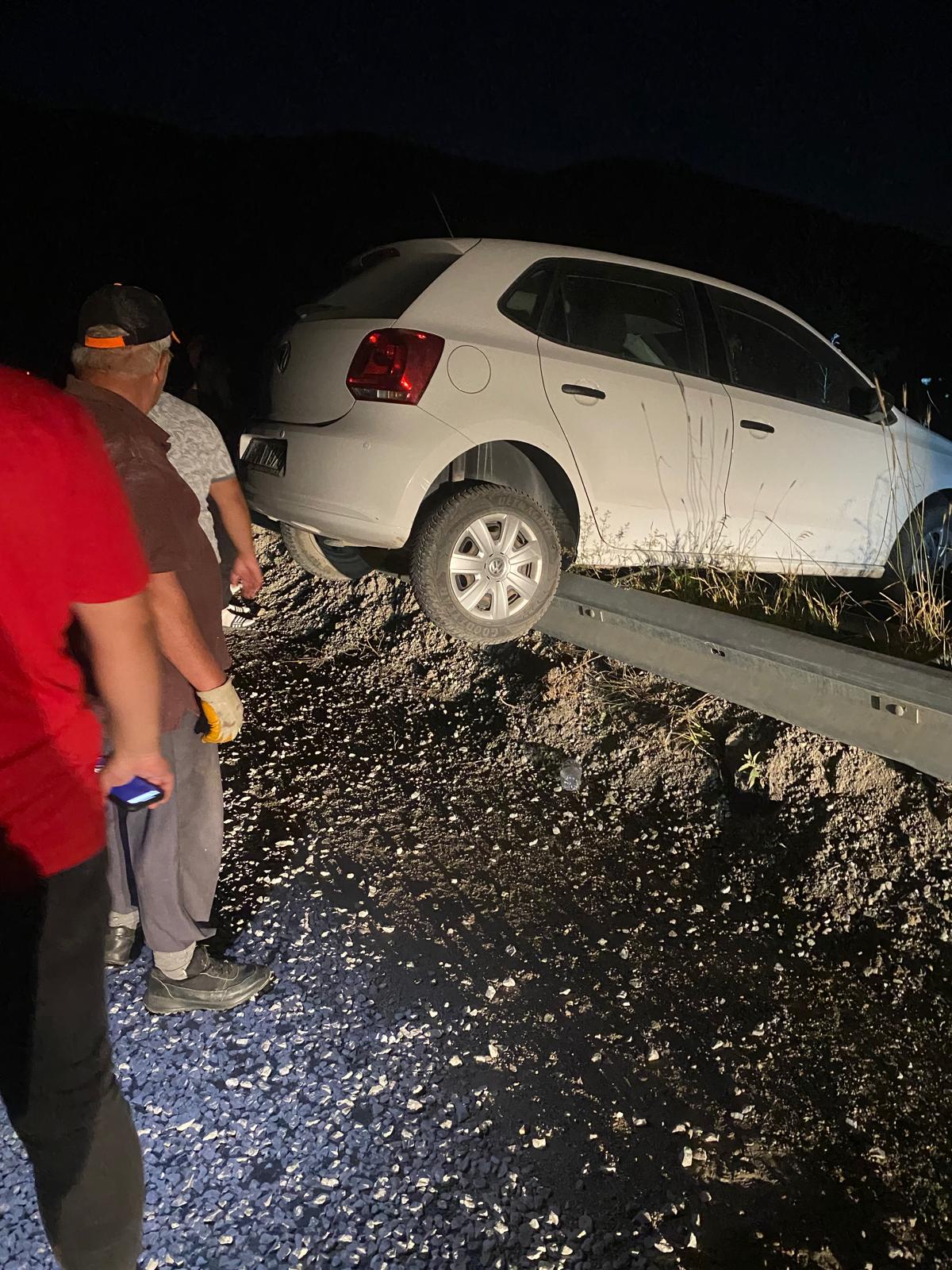 Kastamonu'da Korkutan Mıcır Kazası! 1