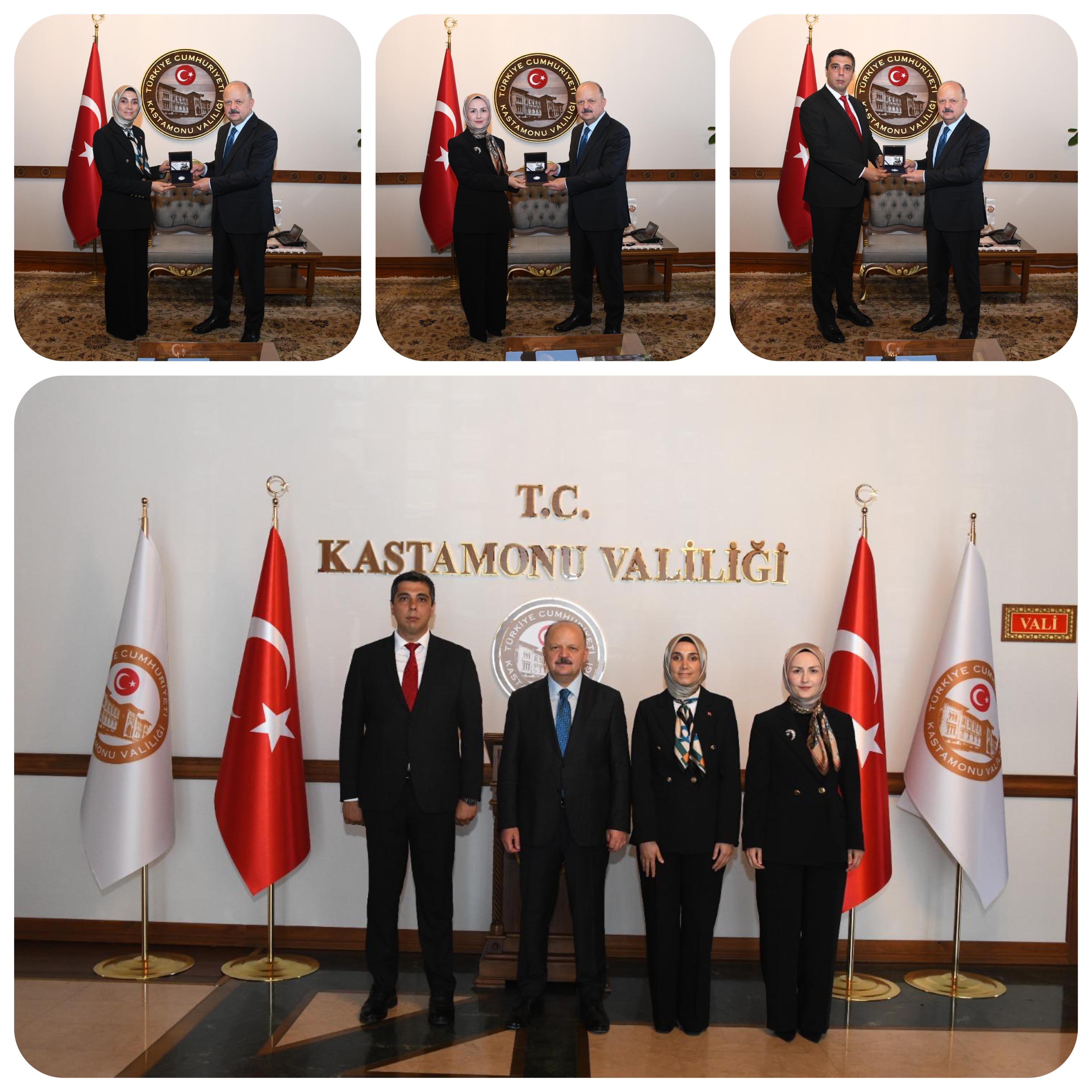 Kastamonu'da Tayini Çıkan Üç Kaymakam Veda Etti 200