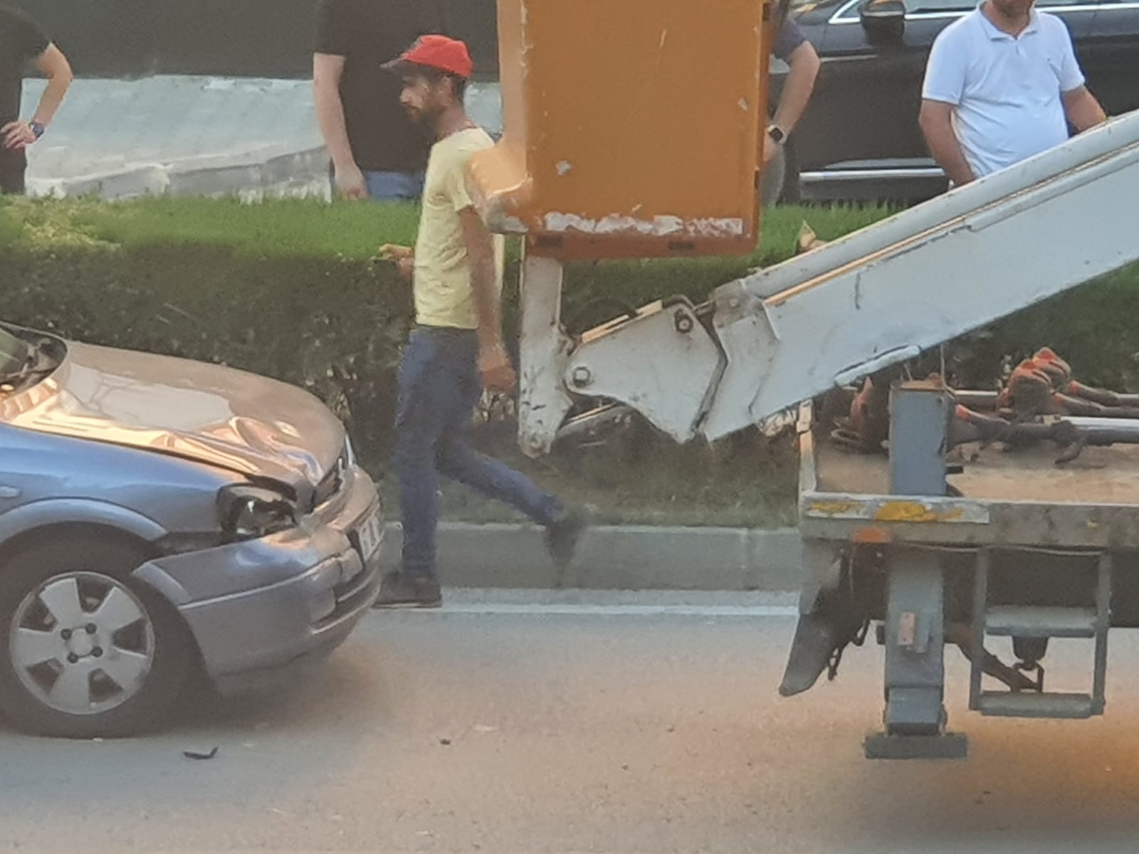 Kastamonu'da Trafik Kazası Araçta Maddi Hasar Oluştu