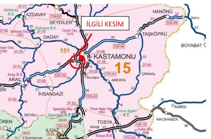Kastamonu'da Yılların Bekleyişi Bitiyor Olukbaşı Kavşağı Için Geri Sayım Başladı! 1