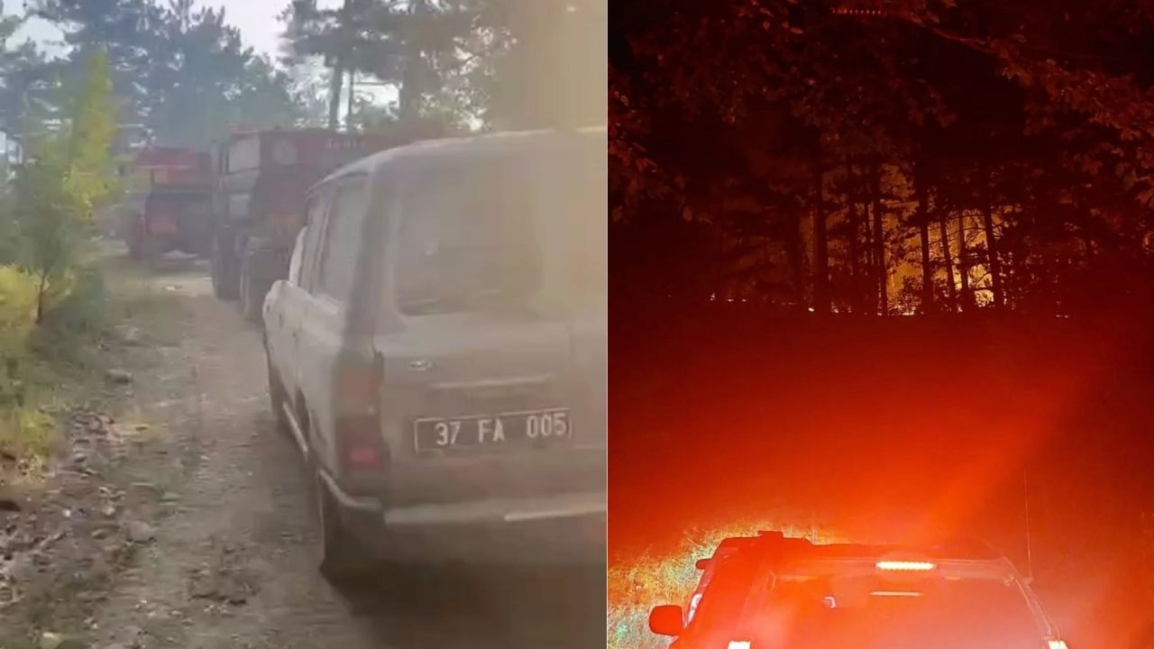 Kastamonu’dan Karabük’teki Orman Yangınına Bir Ekip Daha Sevk Edildi (2)