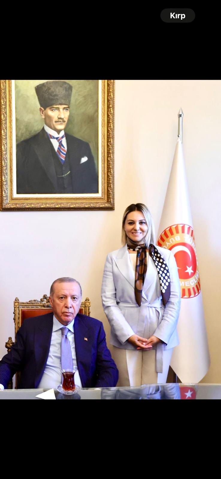 Kastamonulu Sanatçının Eseri Cumhurbaşkanı Erdoğan'a Takdim Edildi 2
