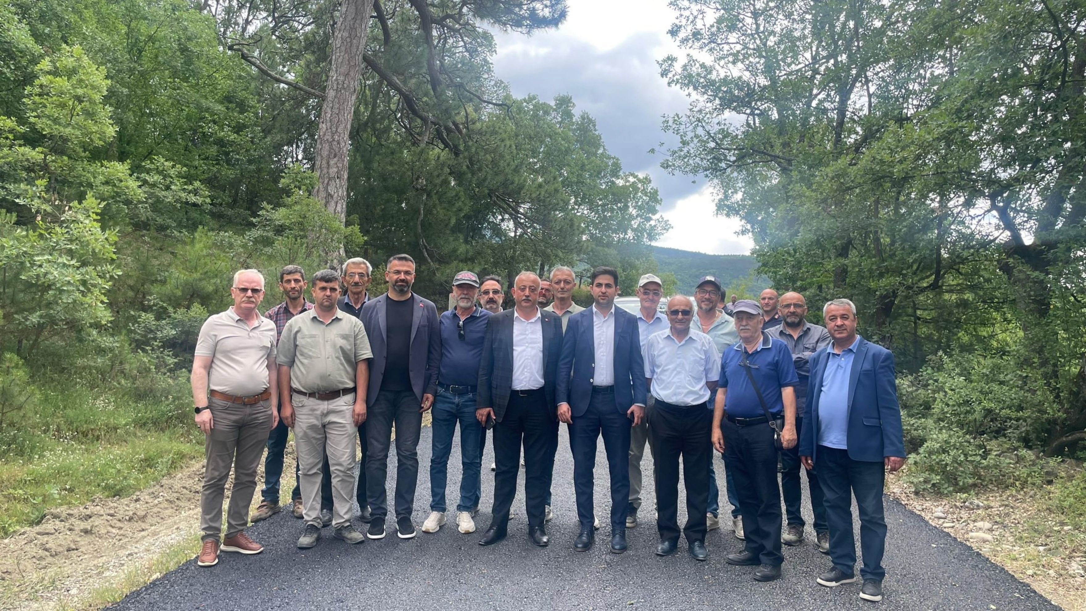Kastamonu’nun İlçe Köy Yolları Yenileniyor Kaymakam Ve Başkan Sahada! (1)