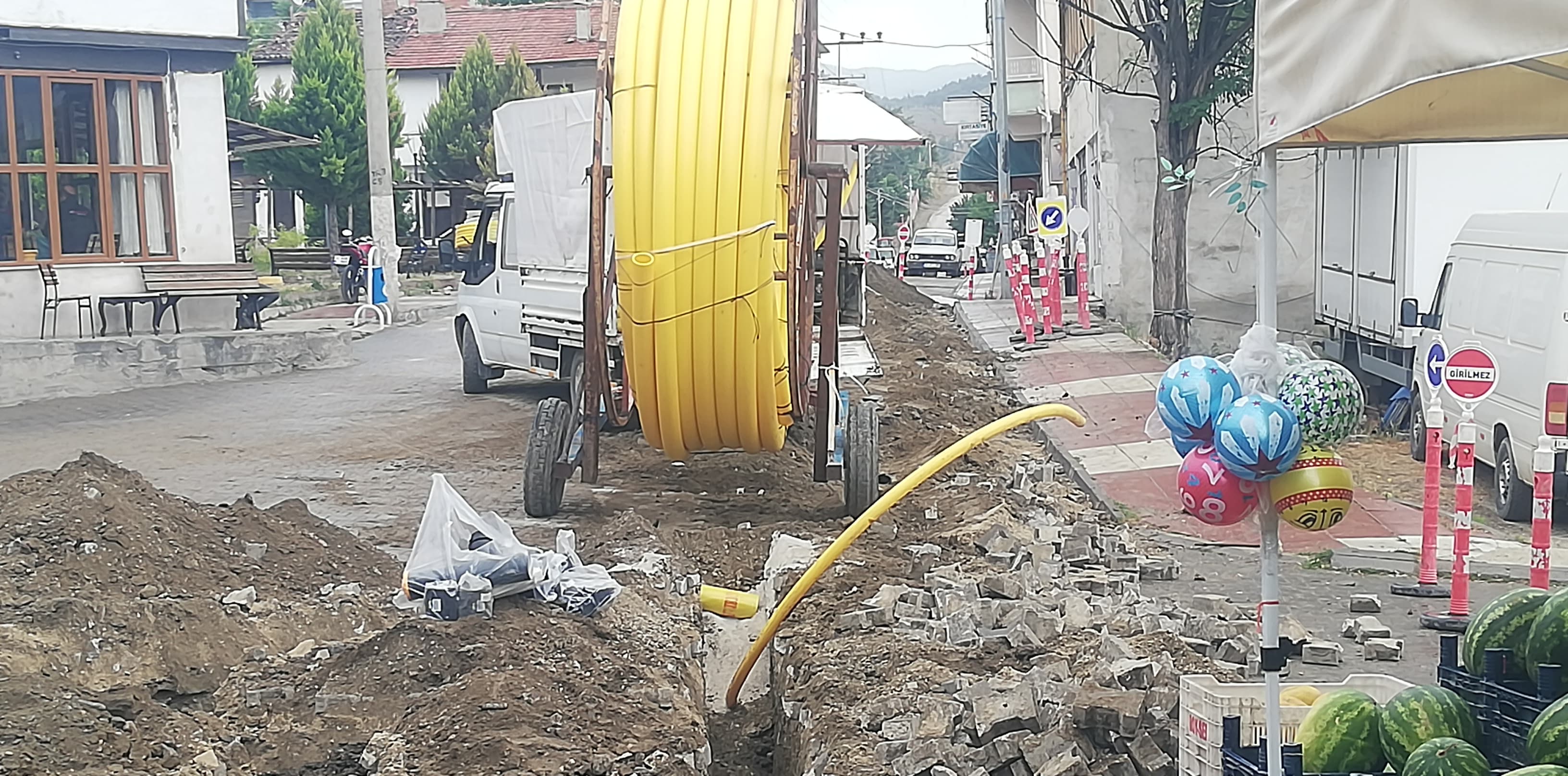 Kastamonu'nun Ilçesinde Doğal Gaz Çalışmaları Sürüyor 2