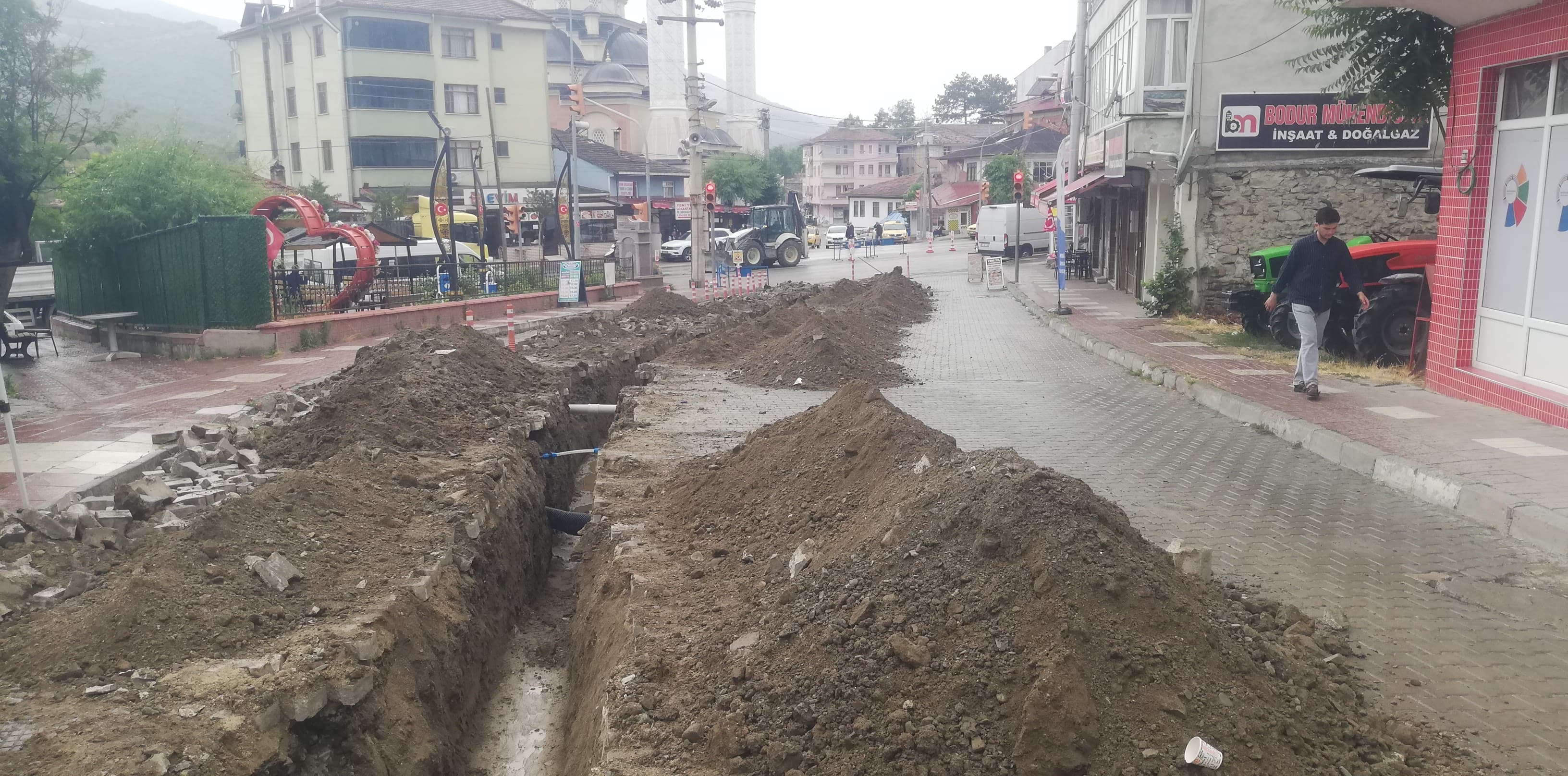 Kastamonu'nun Ilçesinde Doğal Gaz Çalışmaları Sürüyor 3