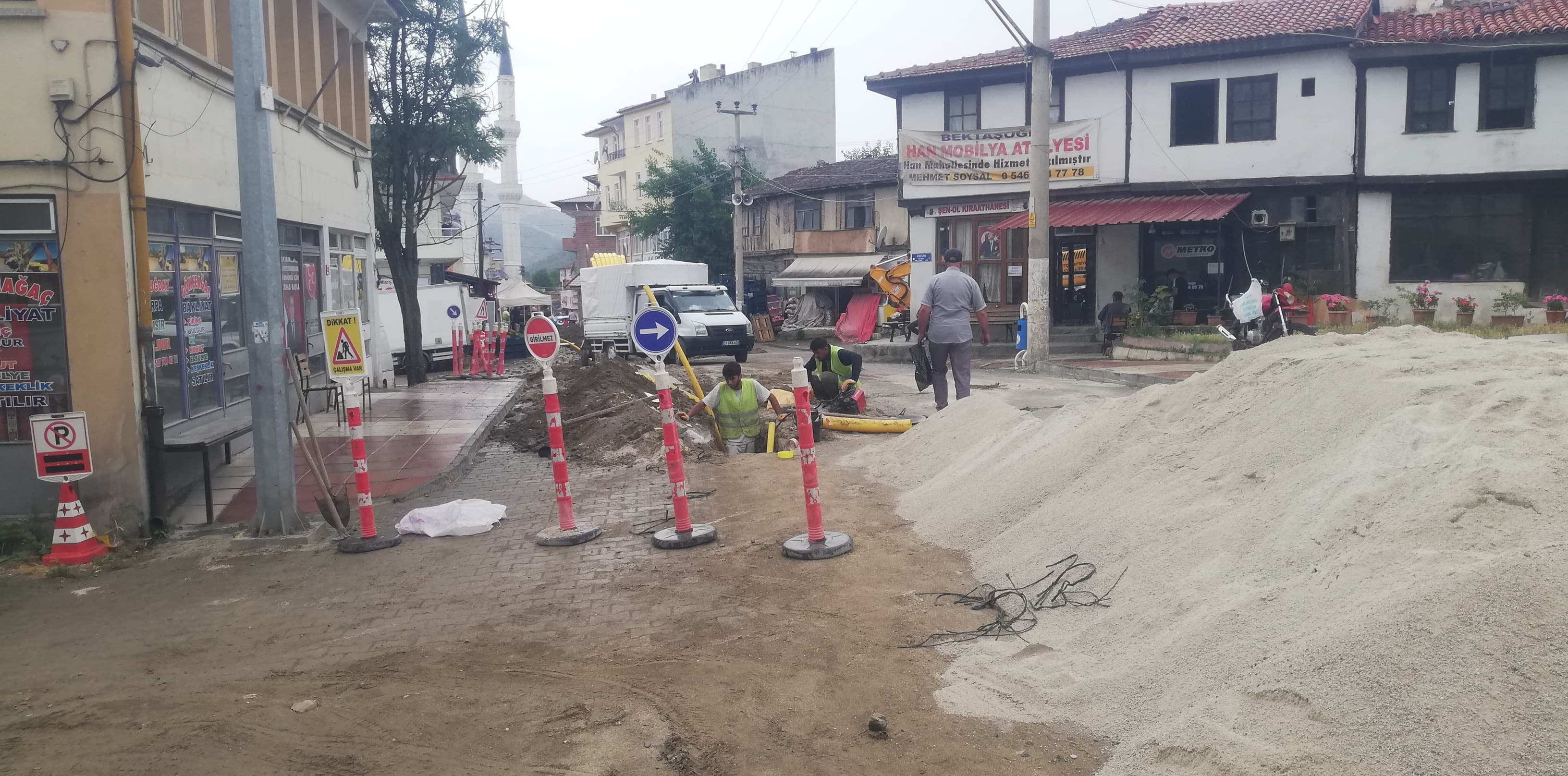 Kastamonu'nun Ilçesinde Doğal Gaz Çalışmaları Sürüyor 34