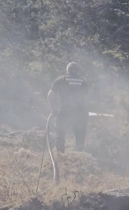 Kastamonu'nun Ilçesinde Orman Yangını Paniği! 1