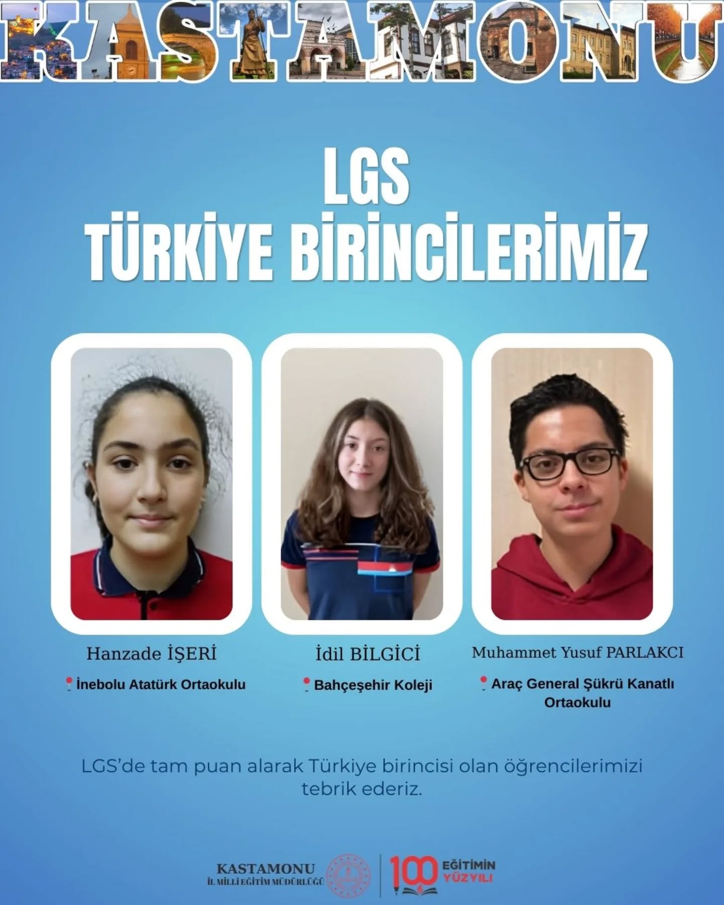 Kastamonu’nun Lgs 2025 Gururu Türkiye Birincileri Belli Oldu (2)