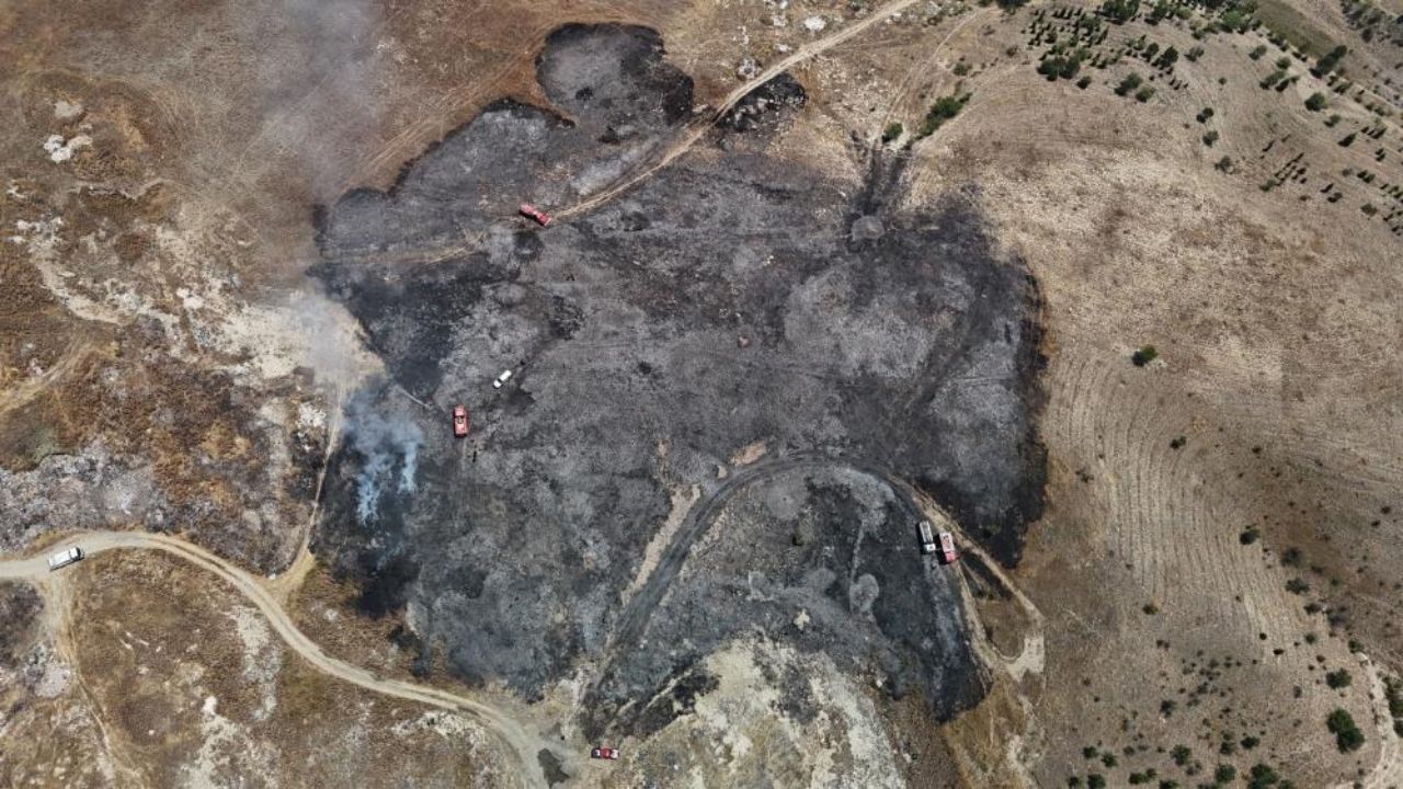 Kastamonu’nun Yanı Başında Yangın 3 Dönüm Kül Oldu (2)