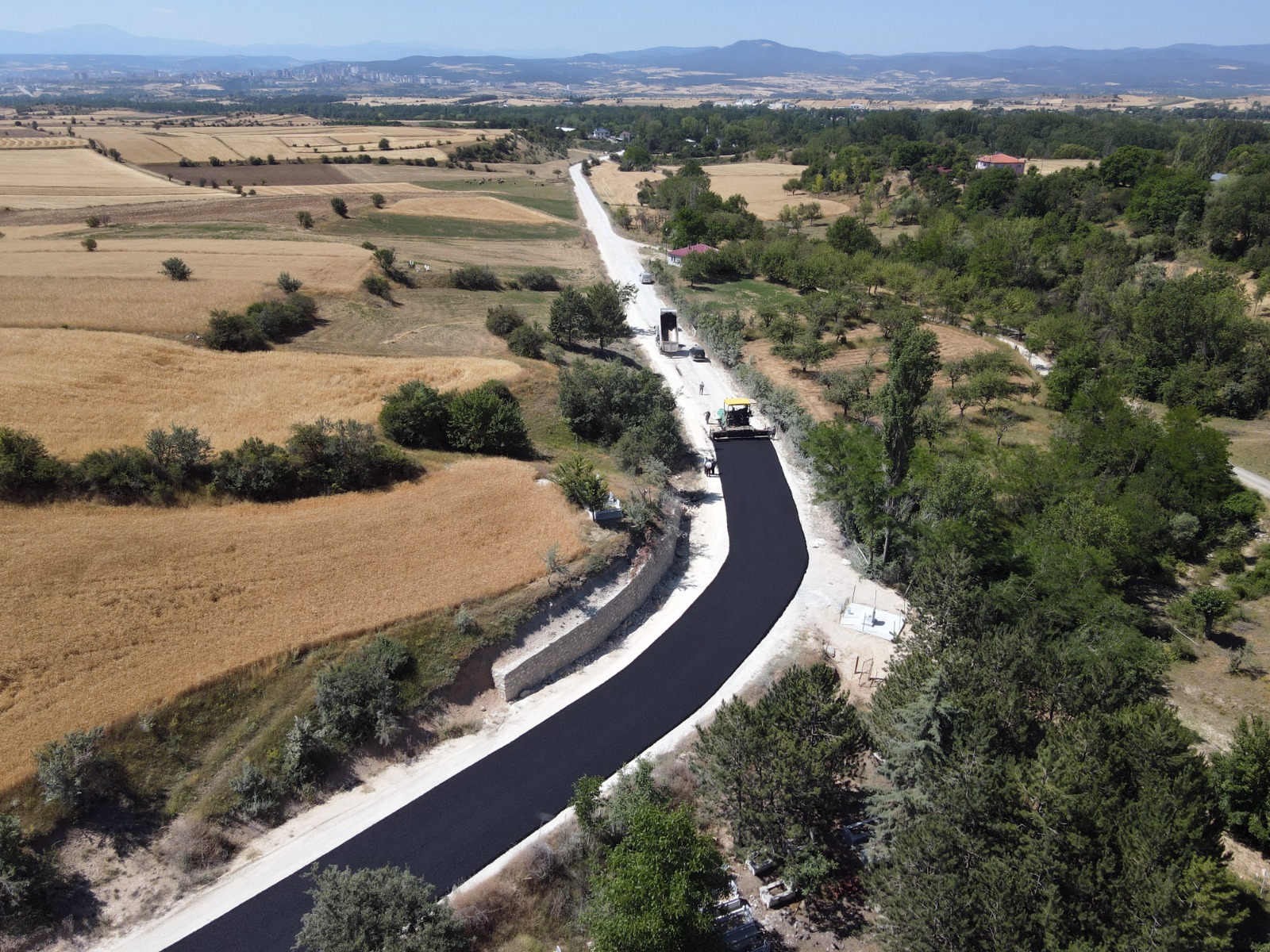 Kışın Karla, Yazın Asfaltla Uğraşıyorlar Kastamonu'nun Yollarında Zorlu Mesai! 10