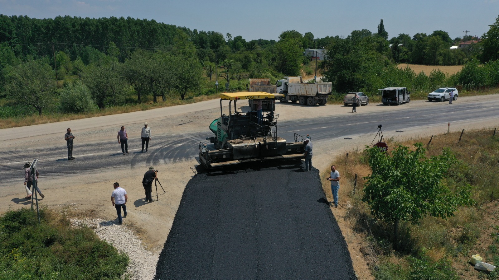 Kışın Karla, Yazın Asfaltla Uğraşıyorlar Kastamonu'nun Yollarında Zorlu Mesai! 13