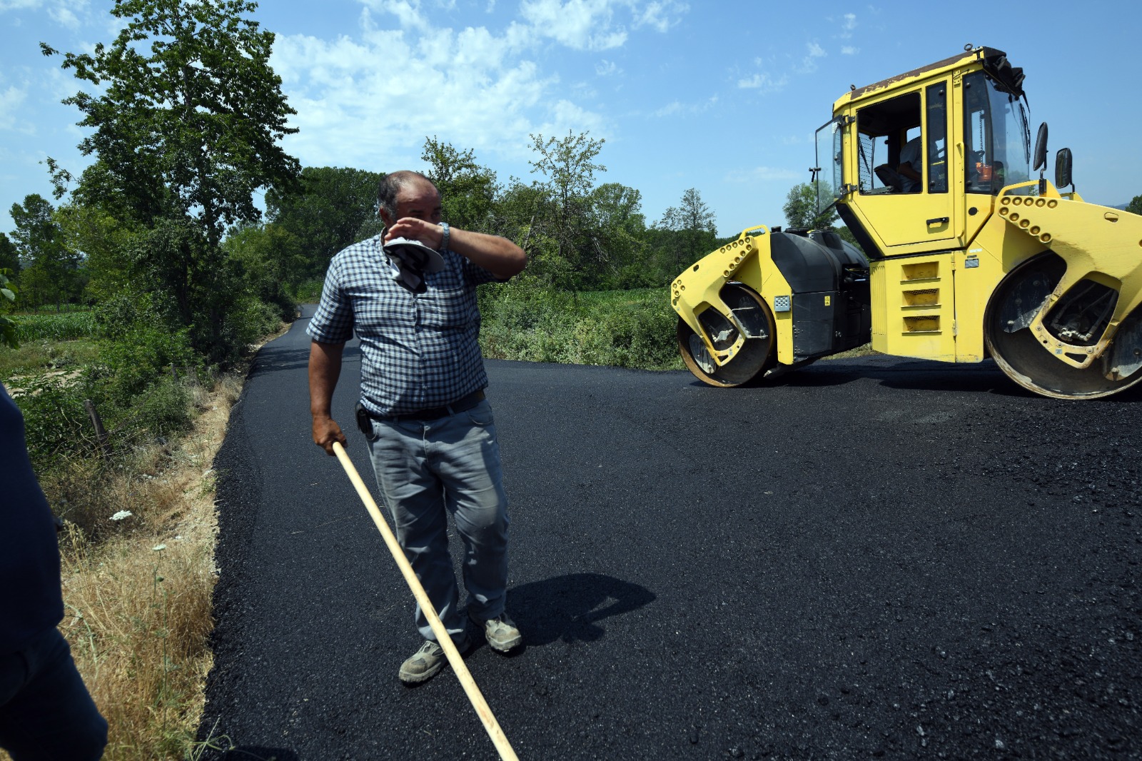 Kışın Karla, Yazın Asfaltla Uğraşıyorlar Kastamonu'nun Yollarında Zorlu Mesai! 6