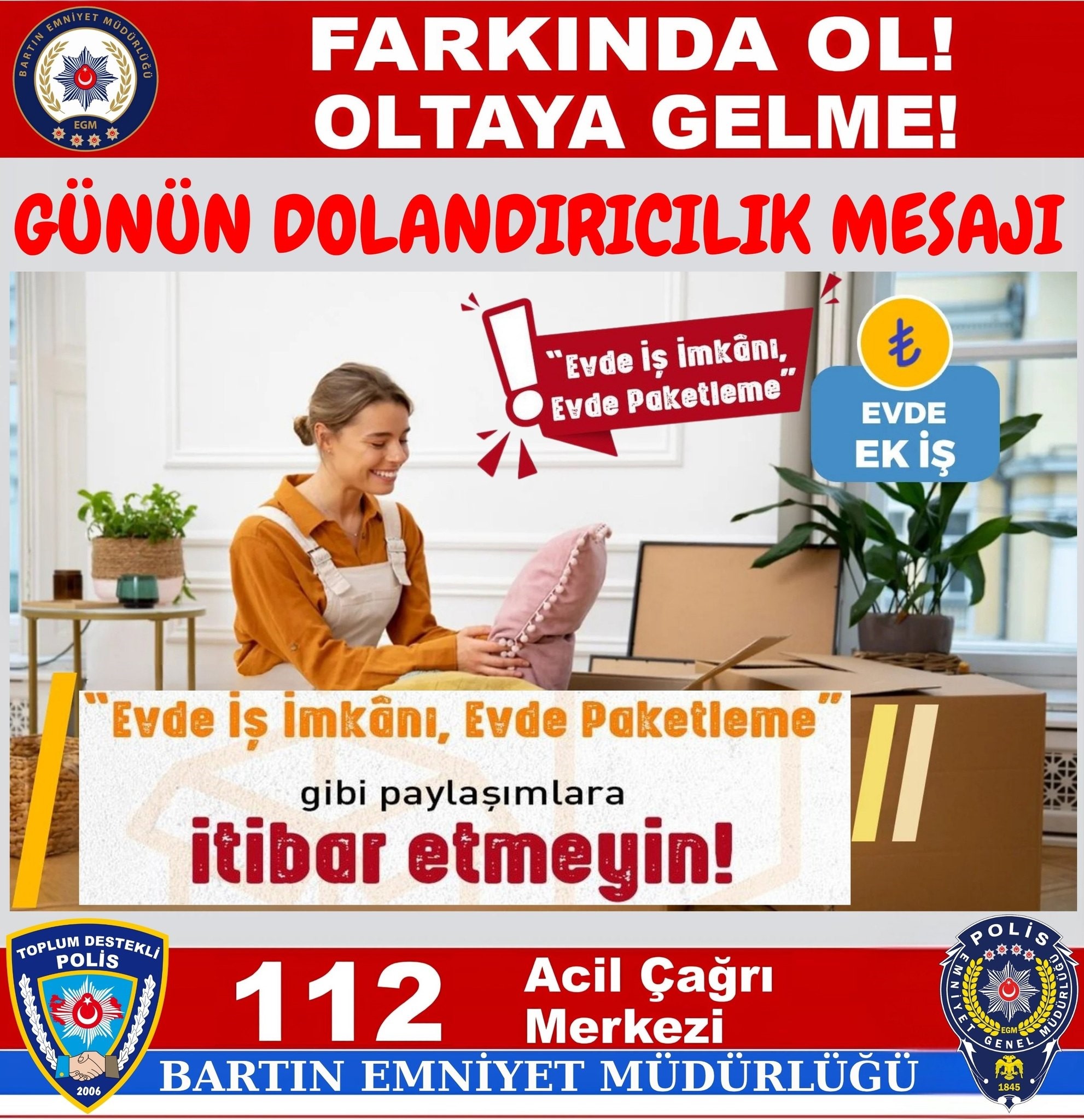 Komşu Ilde Emniyet Uyardı Kastamonu'da Da Bu Uyarıya Dikkat! 44