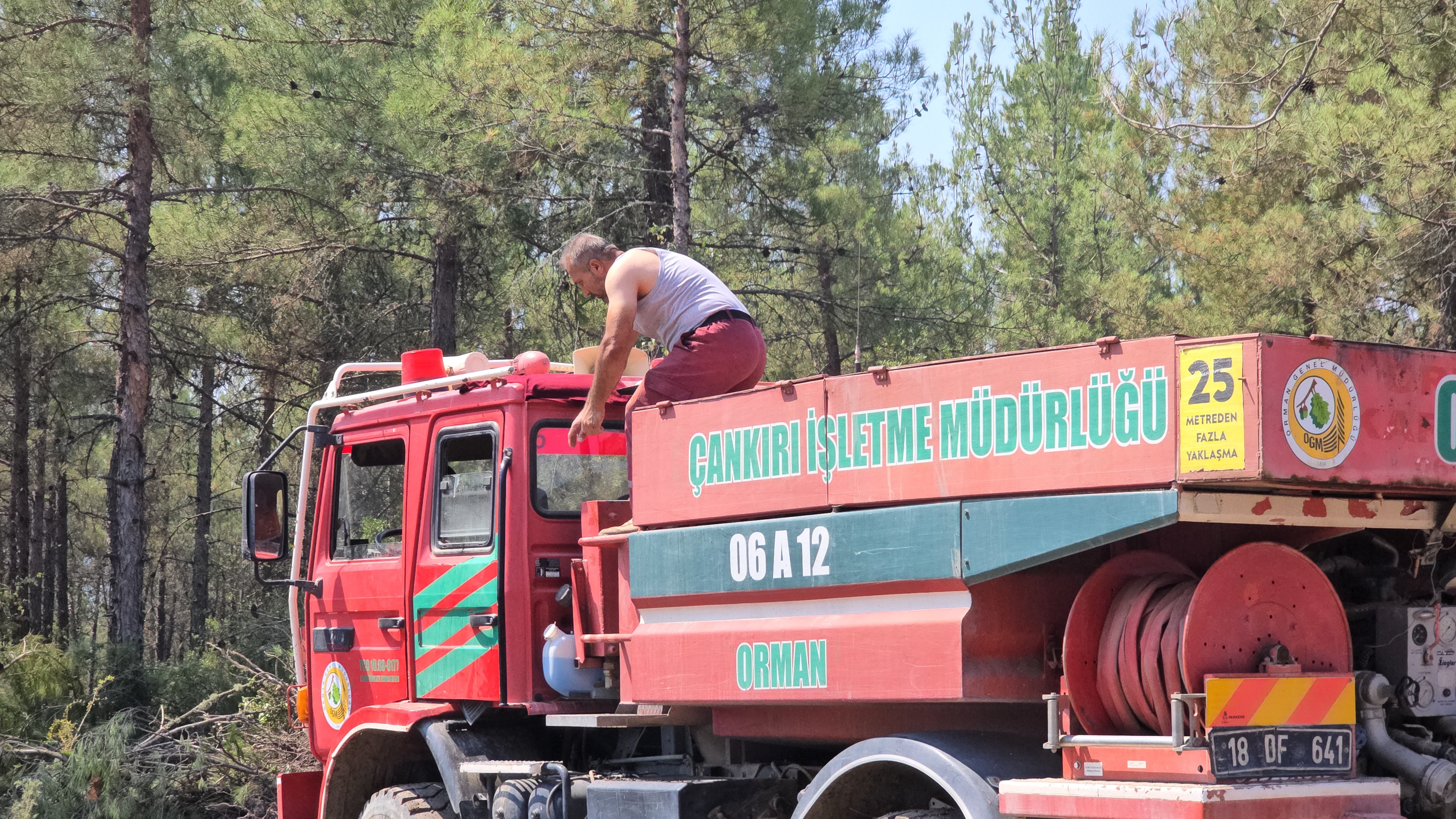 Komşu Ildeki Feci Orman Yangınında 120. Saate Giriliyor! 5