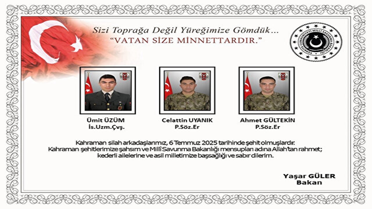 Şehit Olan Askerlerimiz (3)