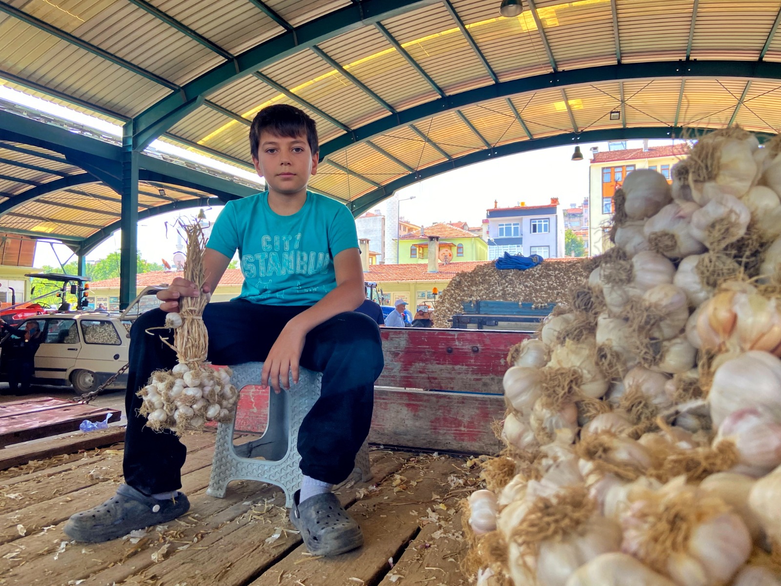 Taşköprü Sarımsak Pazarı Yüzde 100 Dolulukla Rekor Kırdı 5