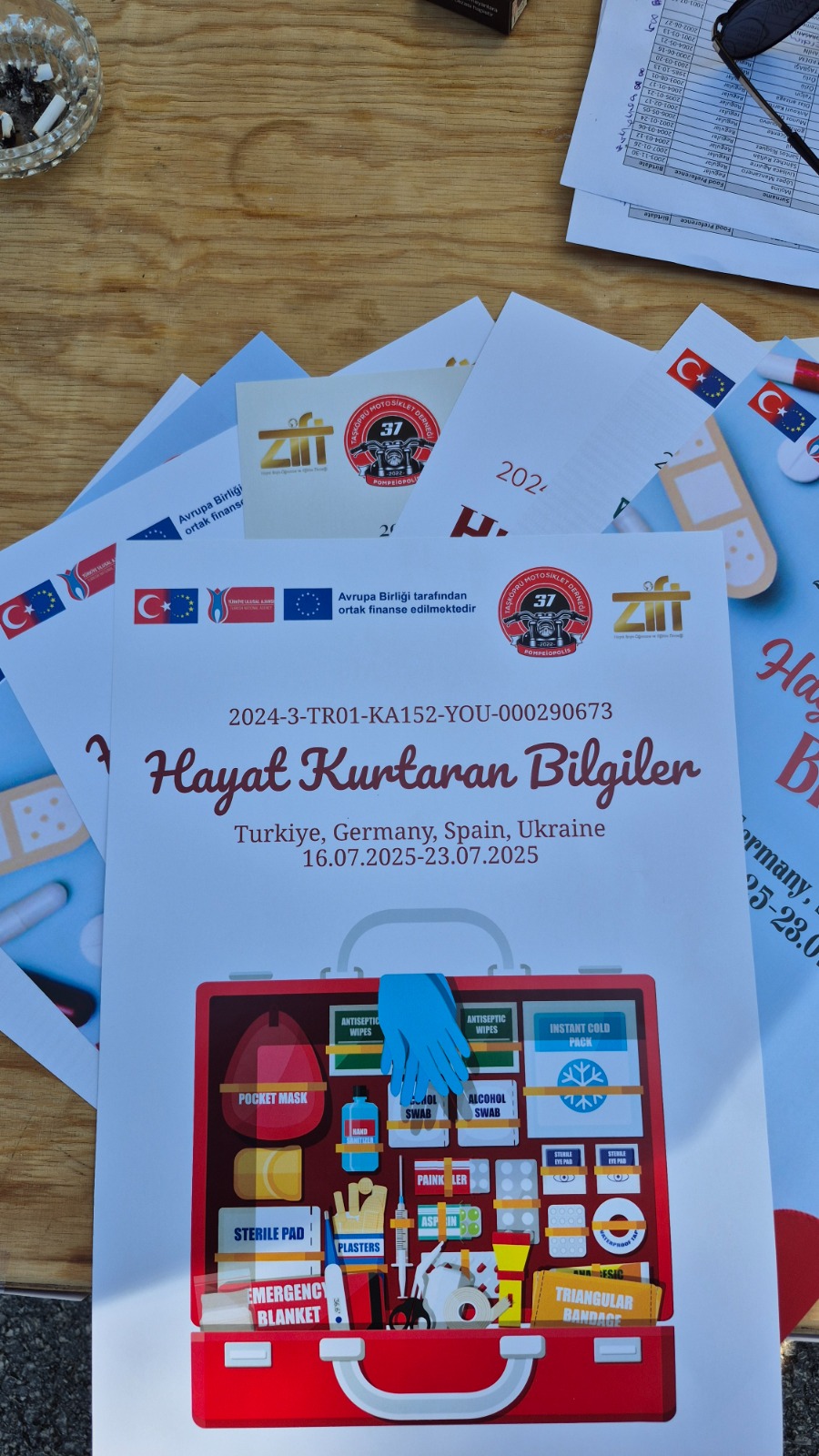 Taşköprü’de Hayat Kurtaran Eğitim 4 Ülkeden Gençler Aynı Projede!