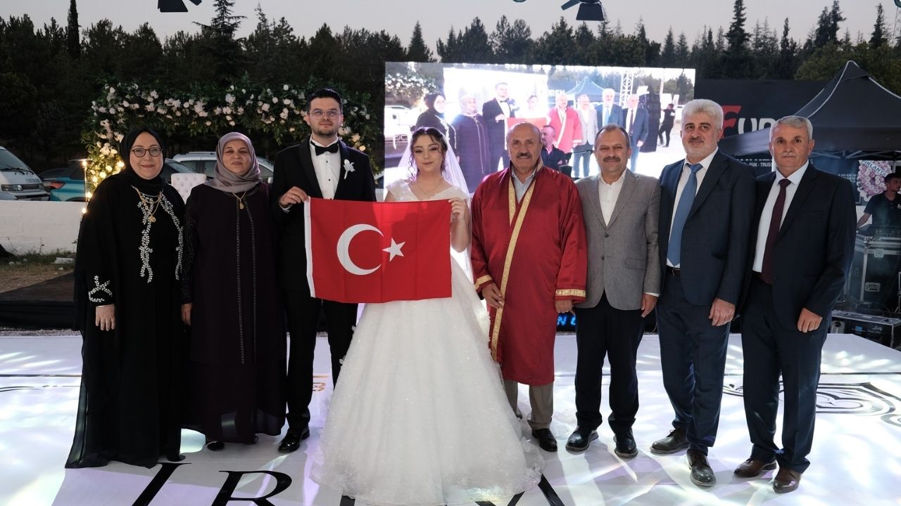 Taşköprü’de Muhteşem Düğün Deniz İrem Ve Ahmet Mutluluğa ‘Evet’ Dedi (1)
