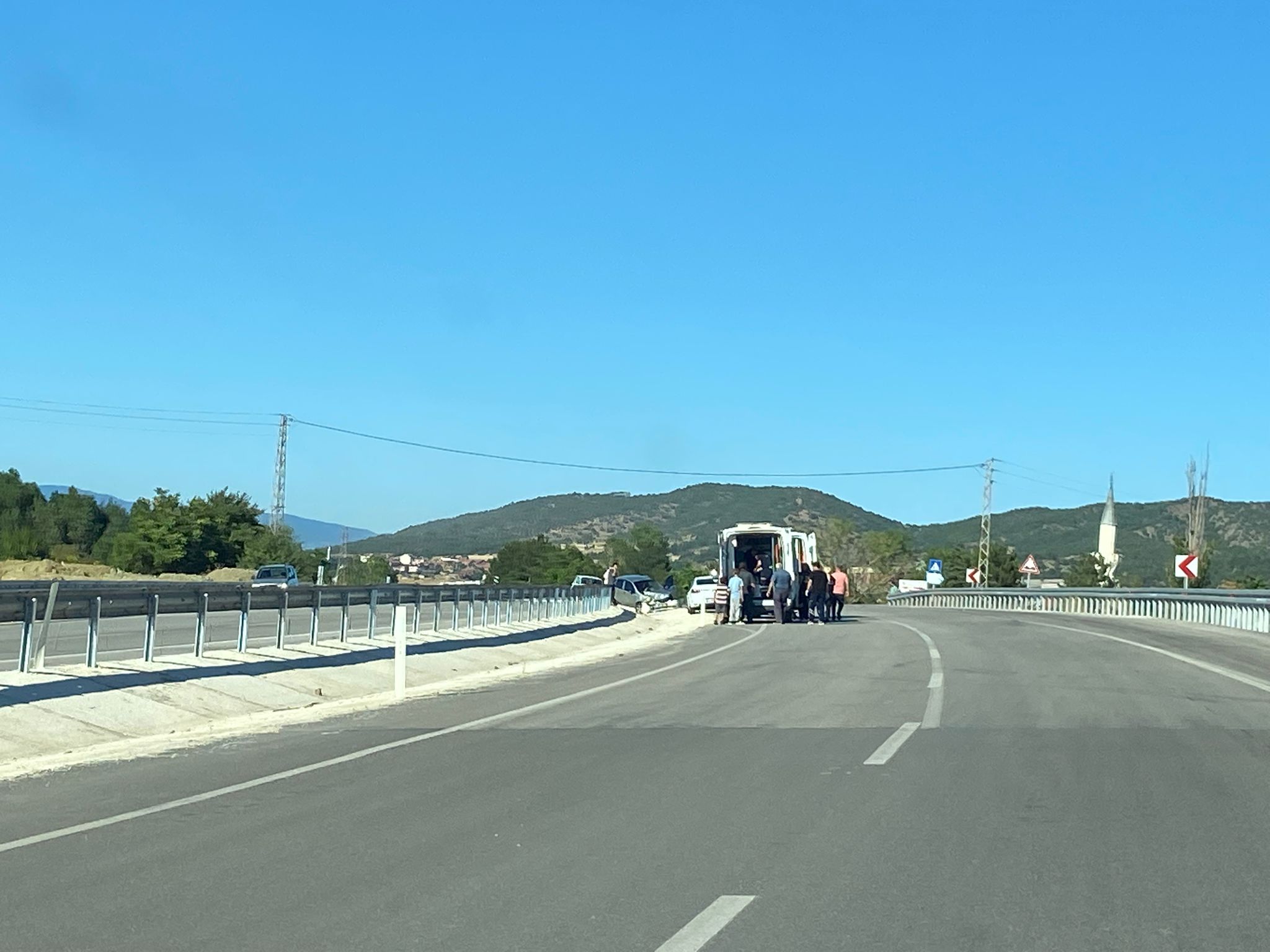 Taşköprü'de Trafik Kazası 3 Yaralı! 1