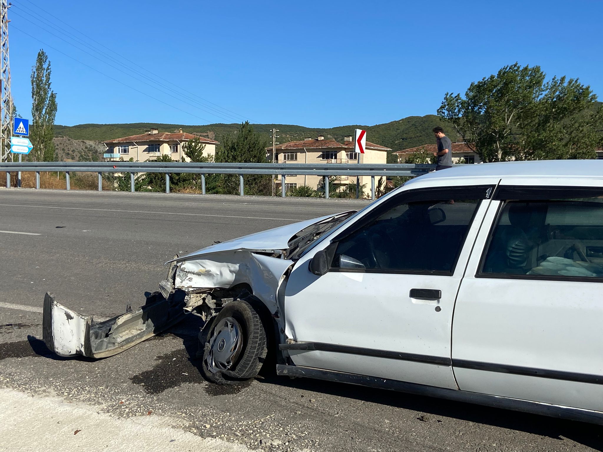 Taşköprü'de Trafik Kazası 3 Yaralı! 14