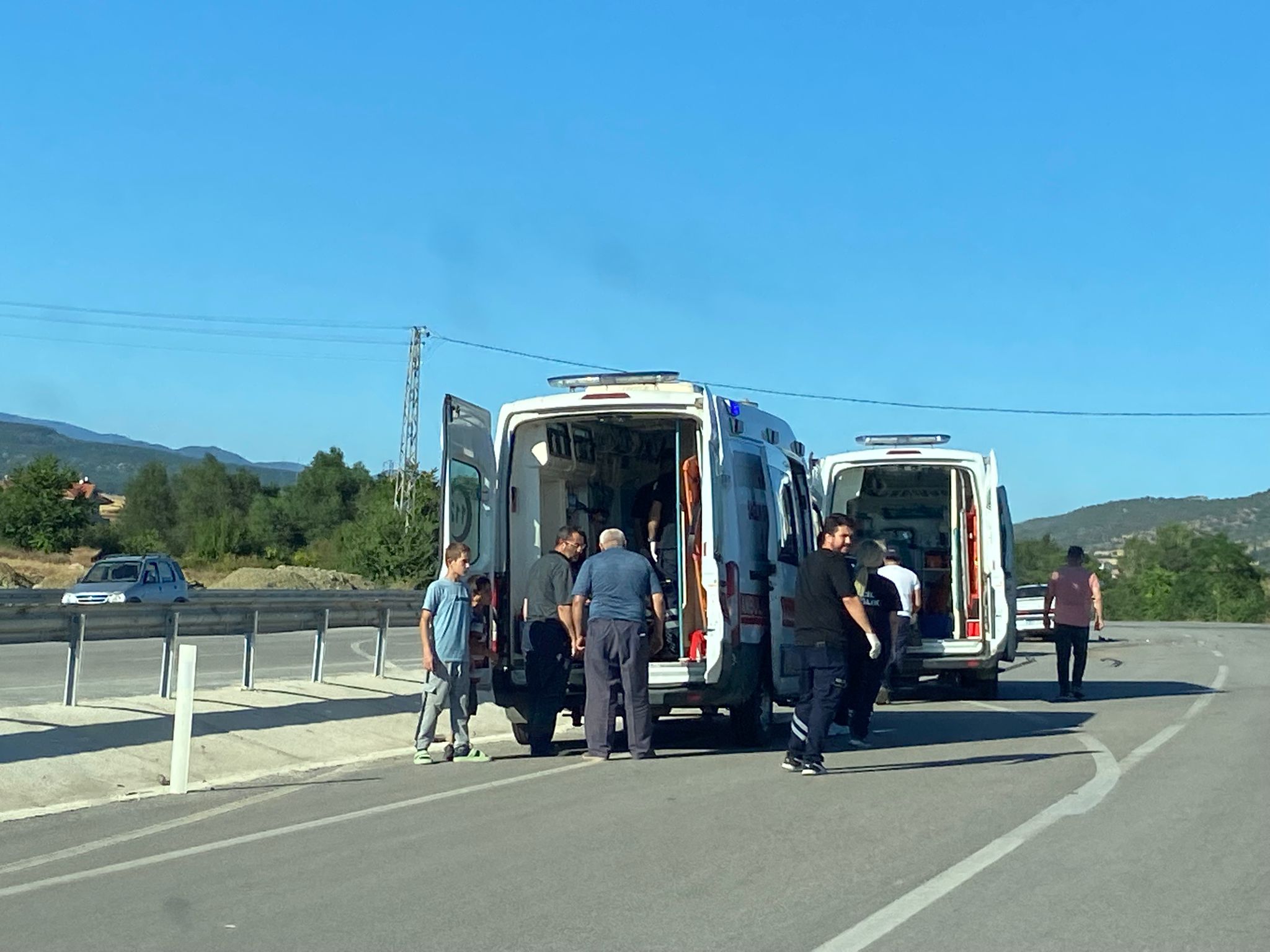 Taşköprü'de Trafik Kazası 3 Yaralı! 3