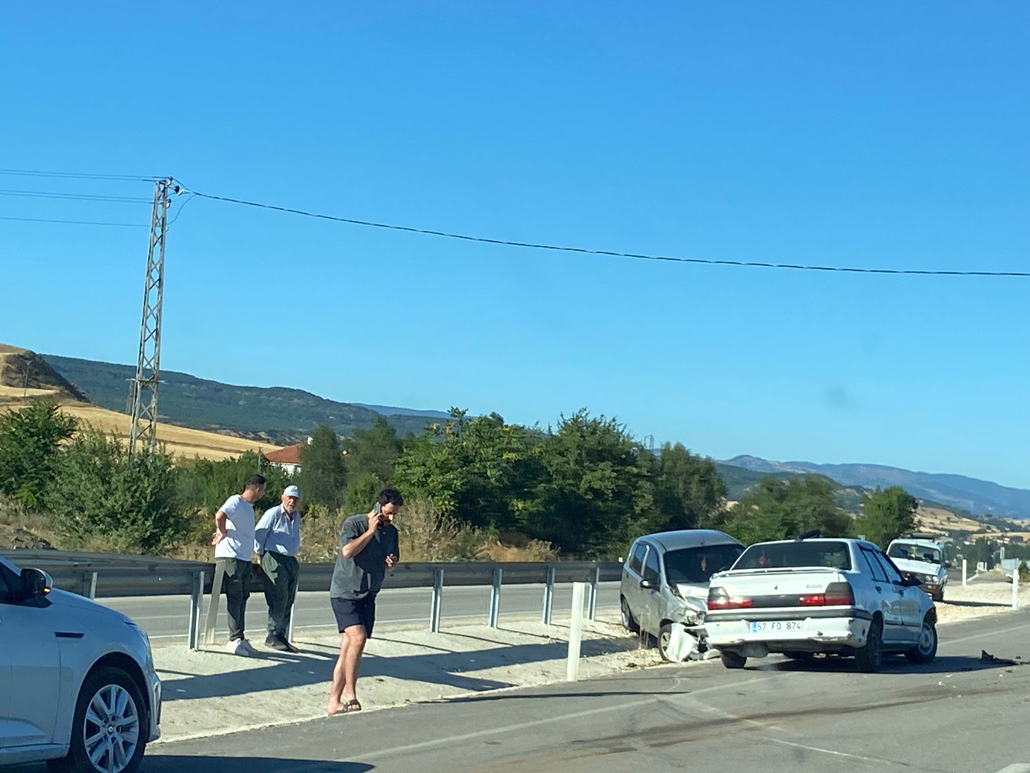 Taşköprü'de Trafik Kazası 3 Yaralı! 5