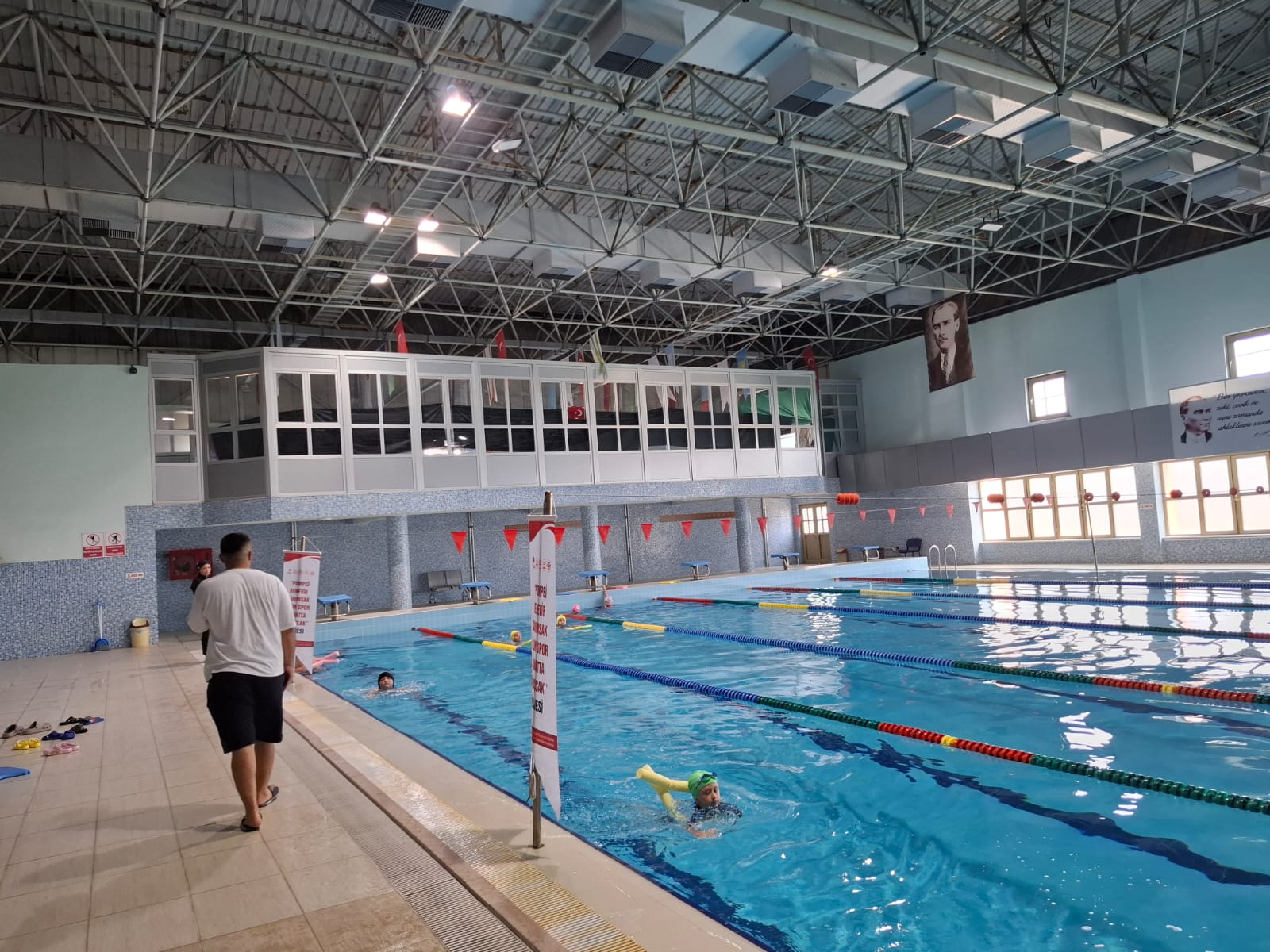 Taşköprü'de Yüzme Kursları Başladı 12