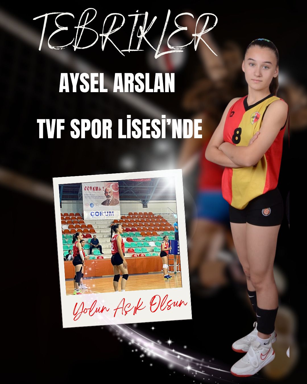 Taşköprüspor'un Yetenekli Sporcusu Tvf Spor Lisesi'ne Kabul Edildi 1
