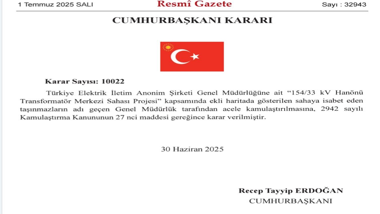 Teiaş Kamulaştırma (2)